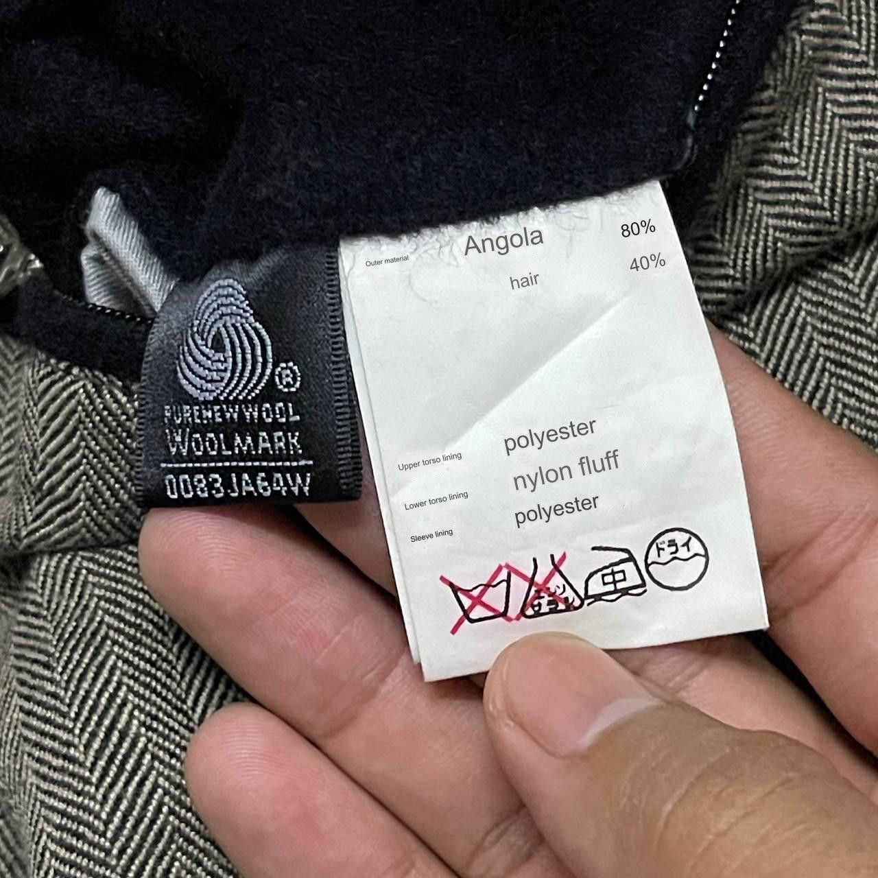 Kansai Yamamoto Vintage Sissy by Kansai Yamamoto Super100's & Angora Coat Size US L / EU 52-54 / 3 - 17 Thumbnail