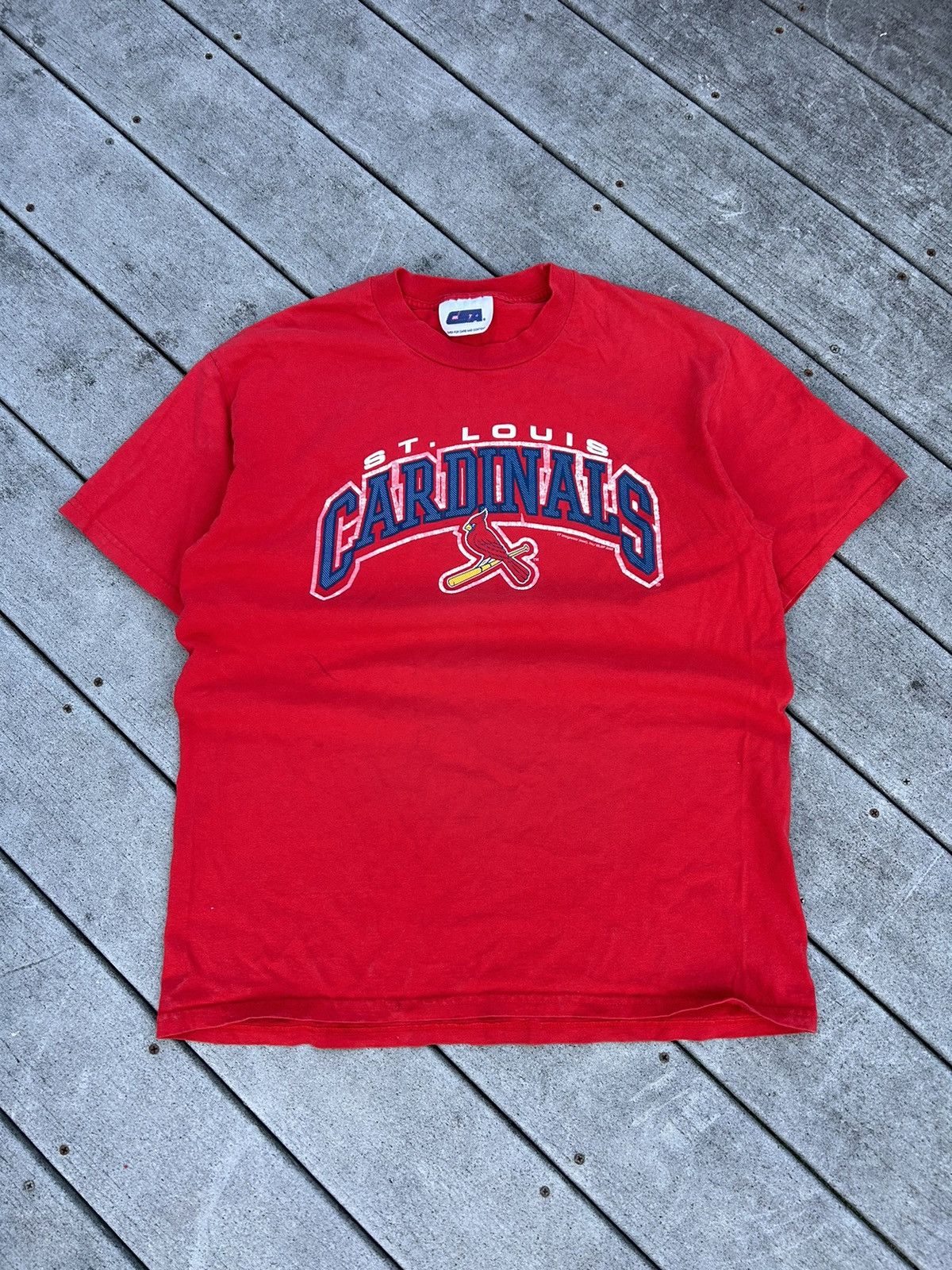 MLB × Vintage Vintage Saint Louis Cardinals shirt Size US L / EU 52-54 / 3 - 1 Thumbnail