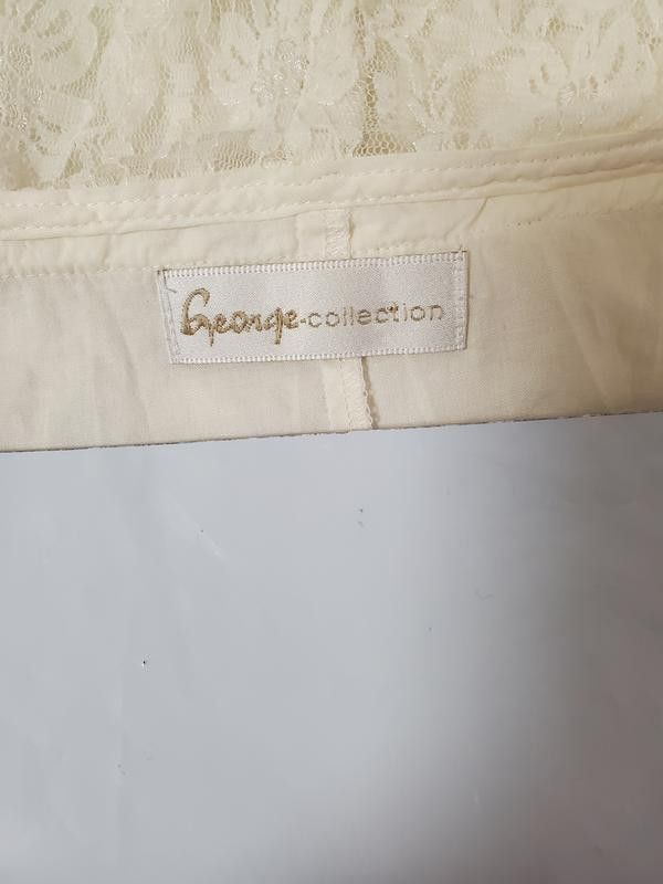 George Cream ruffled blouse brand George sz M Size S / US 4 / IT 40 - 3 Thumbnail