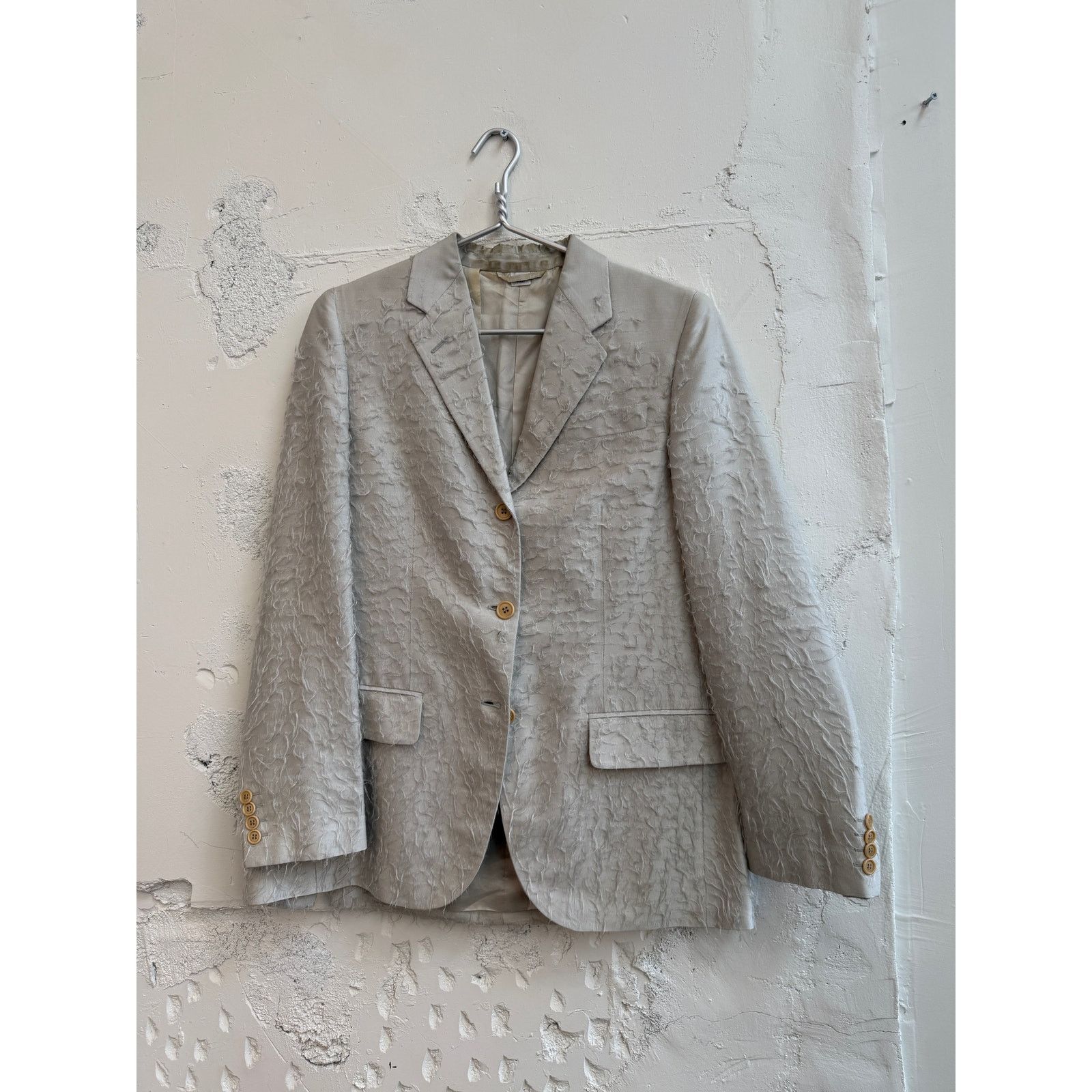 Helmut Lang Vintage Helmut Lang Flocked Backpack Blazer Size US XS / EU 42 / 0 - 1 Thumbnail