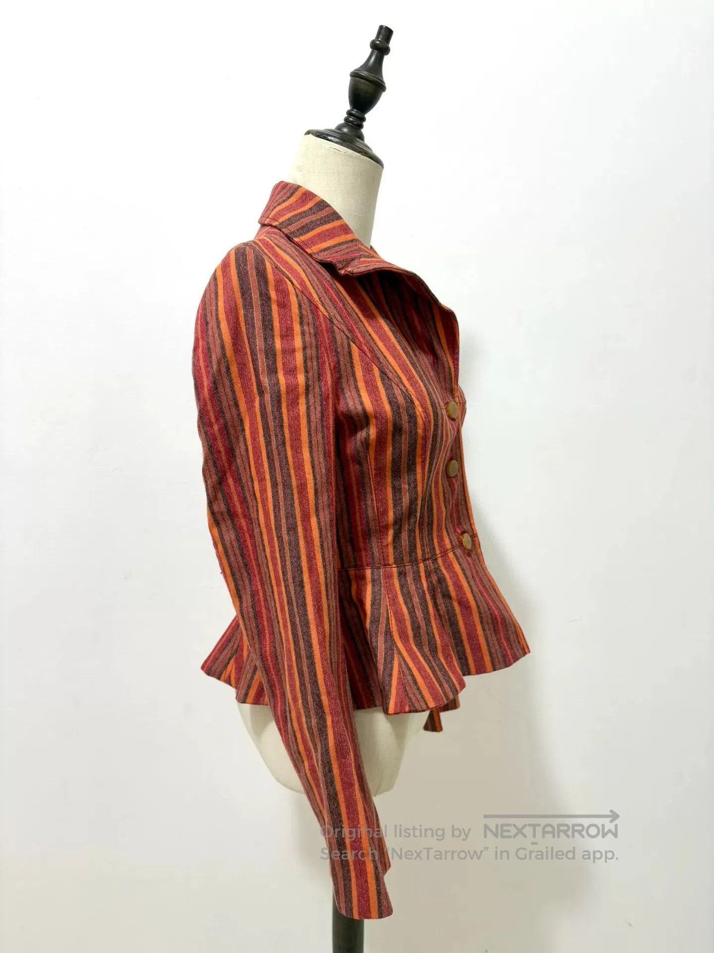 Vivienne Westwood Vivienne Westwood Striped Blazer Jacket. Size S / US 4 / IT 40 - 3 Thumbnail