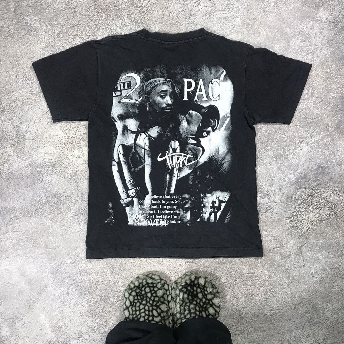 Band Tees Vintage Band Tee Tupac Amaru Shakur Rap Tee HIphop Music 90s Size US S / EU 44-46 / 1 - 5 Thumbnail
