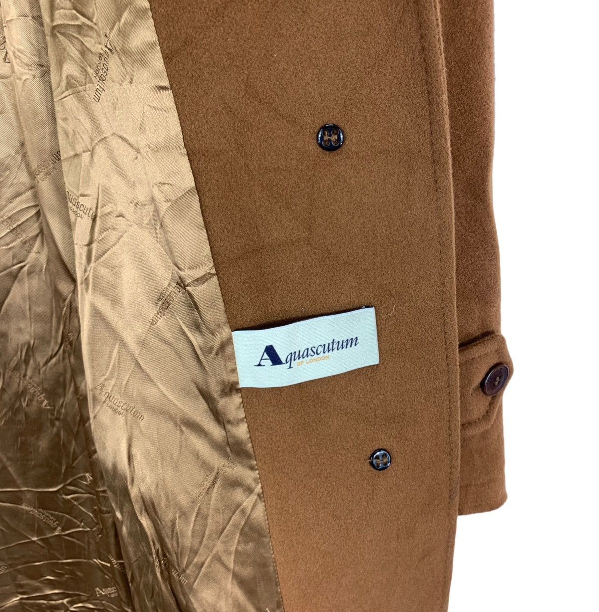 Aquascutum × Autumn Cashmere VINTAGE AQUASQUTUM WOOL COAT Size US M / EU 48-50 / 2 - 8 Thumbnail