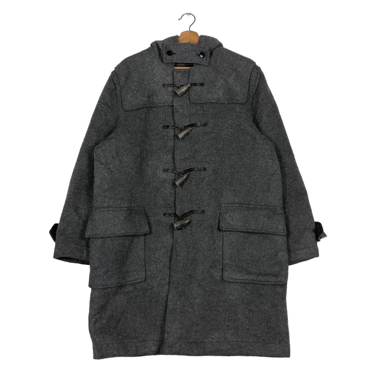 Gloverall 🔥Vintage Wool Long Jacket Duffel Gloverall England Blanket Size US M / EU 48-50 / 2 - 1 Thumbnail