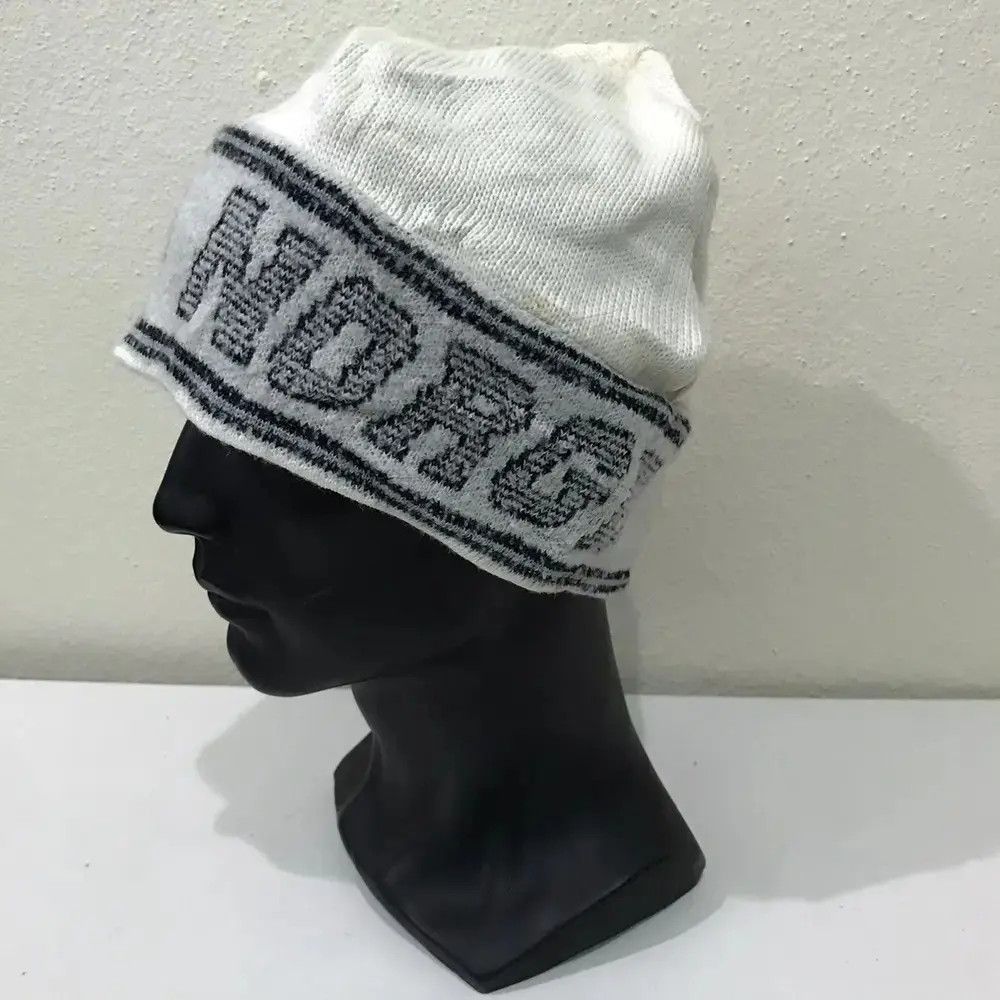 Japanese Brand Japanese Brand Norge Spellout Beanie Hat Size ONE SIZE - 2 Thumbnail