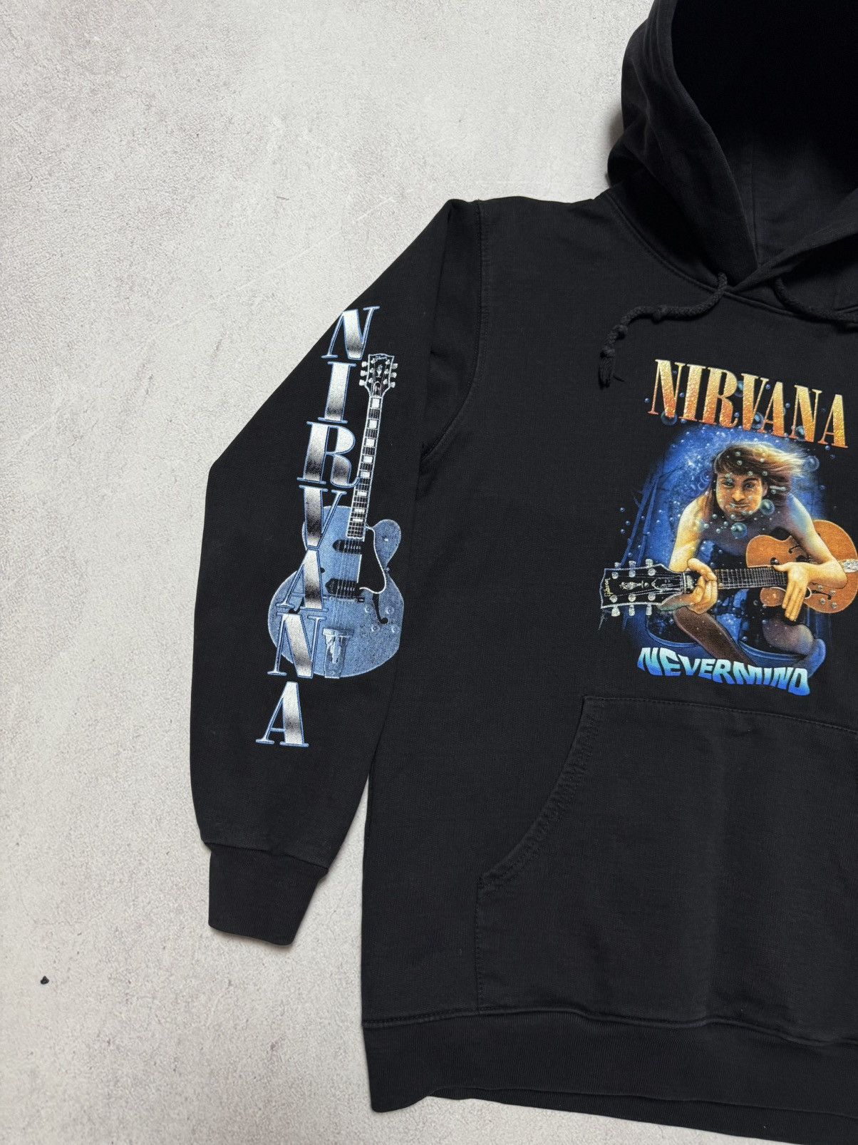 Band Tees × Nirvana × Vintage Vintage Nirvana Hoodie Neverming Big Logo y2k 90s Size US XS / EU 42 / 0 - 3 Thumbnail