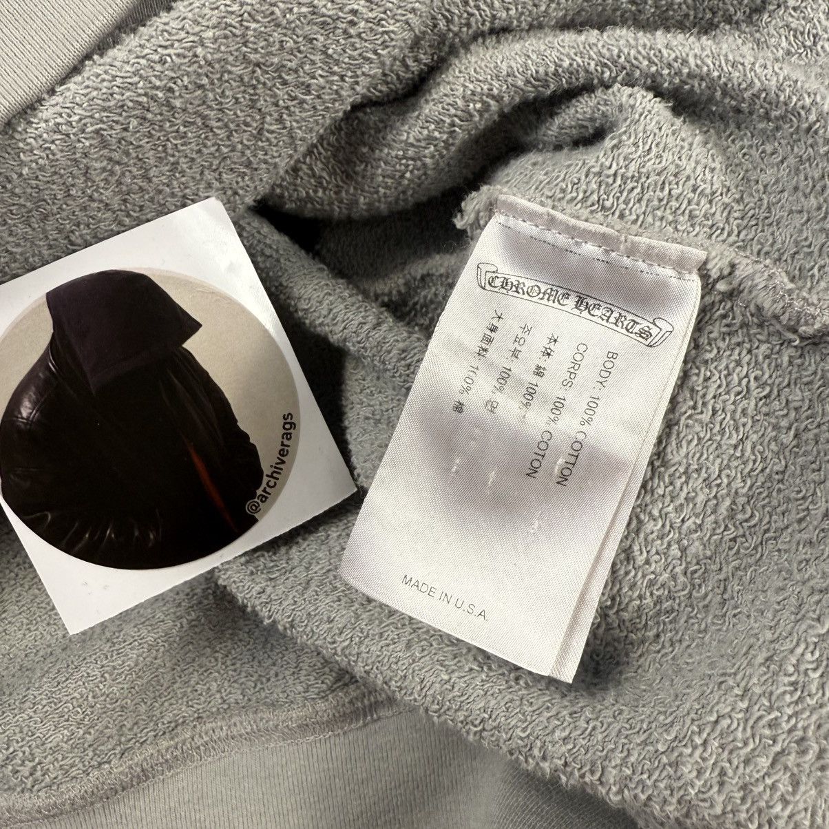Chrome Hearts Chrome Hearts & Matty Boy Suggest ‘Grey’ Hoodie Size US M / EU 48-50 / 2 - 10 Thumbnail
