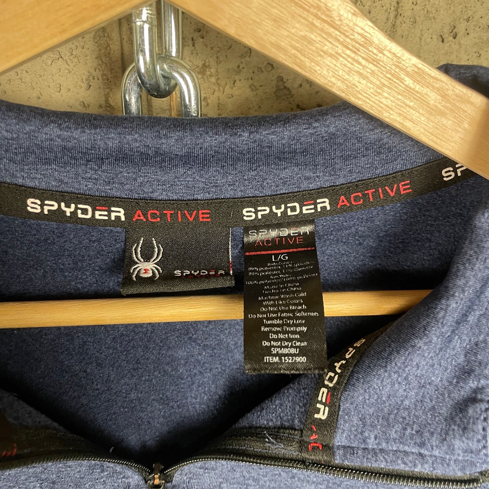 Spyder Spyder Active Sportwear Large Athletic Quarter Zip Size US L / EU 52-54 / 3 - 3 Thumbnail