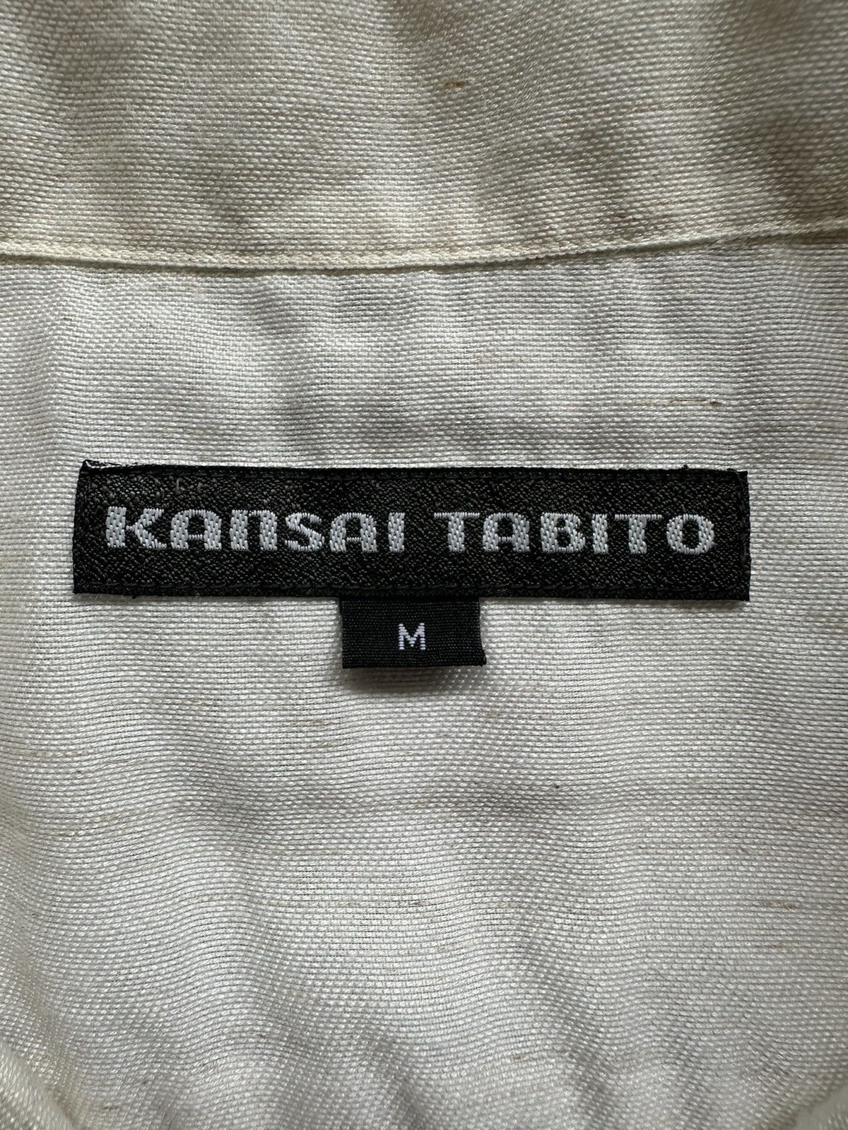 Kansai Yamamoto 2010's Kansai Tabito open collar shirt Size US M / EU 48-50 / 2 - 6 Thumbnail