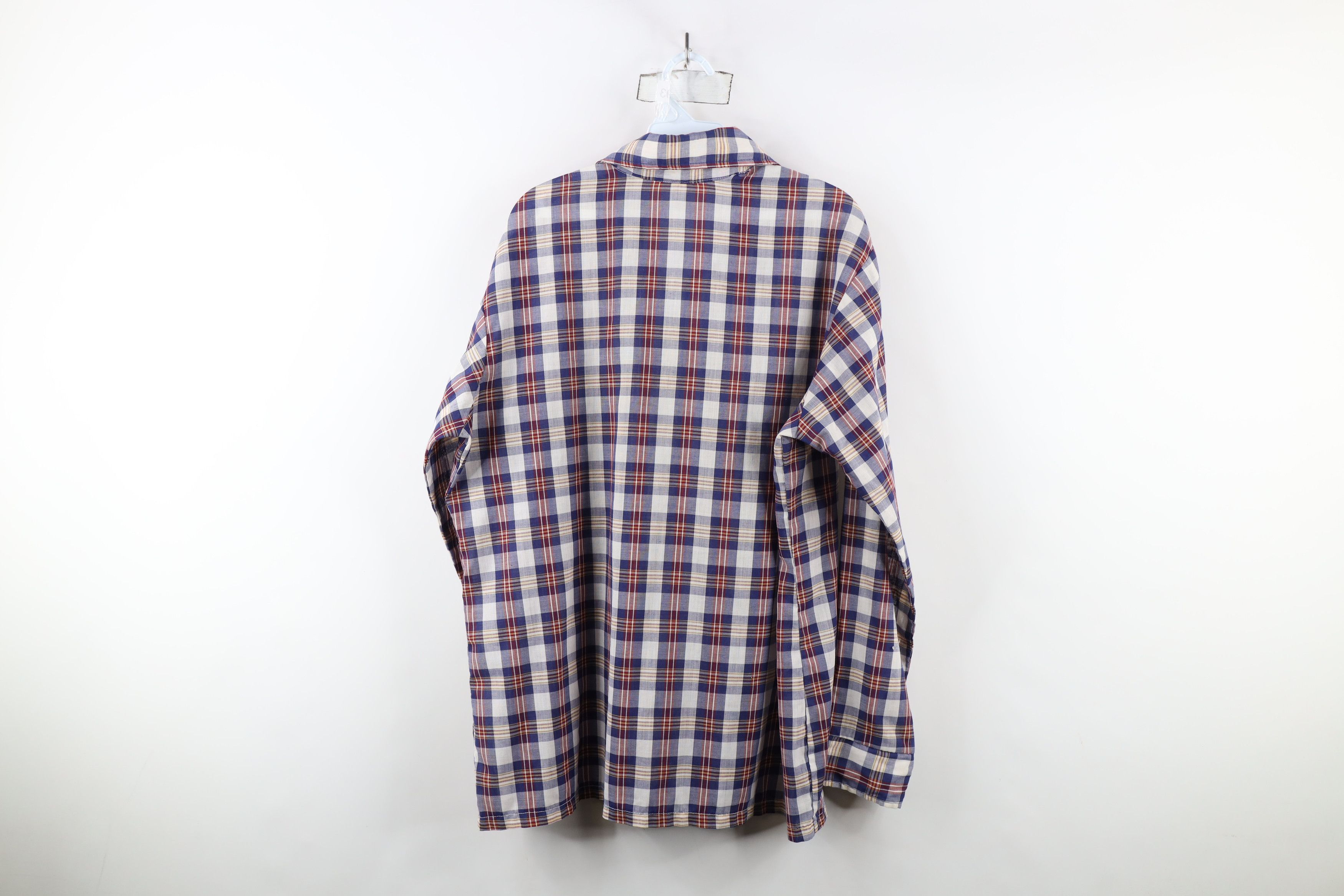Vintage Vintage 60s 70s Rockabilly Cowboy Western Button Shirt Plaid Size US XL / EU 56 / 4 - 11 Thumbnail