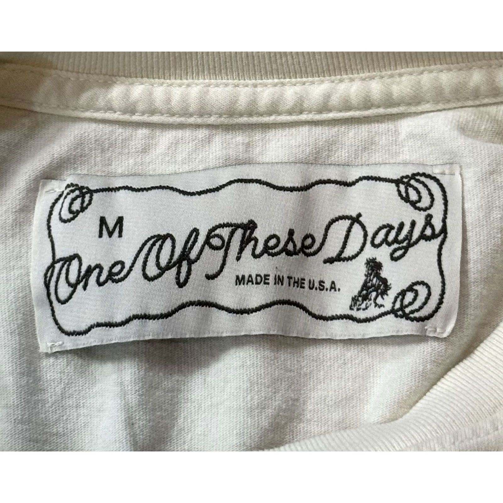 One of These Days One Of These Days Cowboy T-Shirt Medium Western Texas Outlaw USA Mens Size US M / EU 48-50 / 2 - 8 Thumbnail