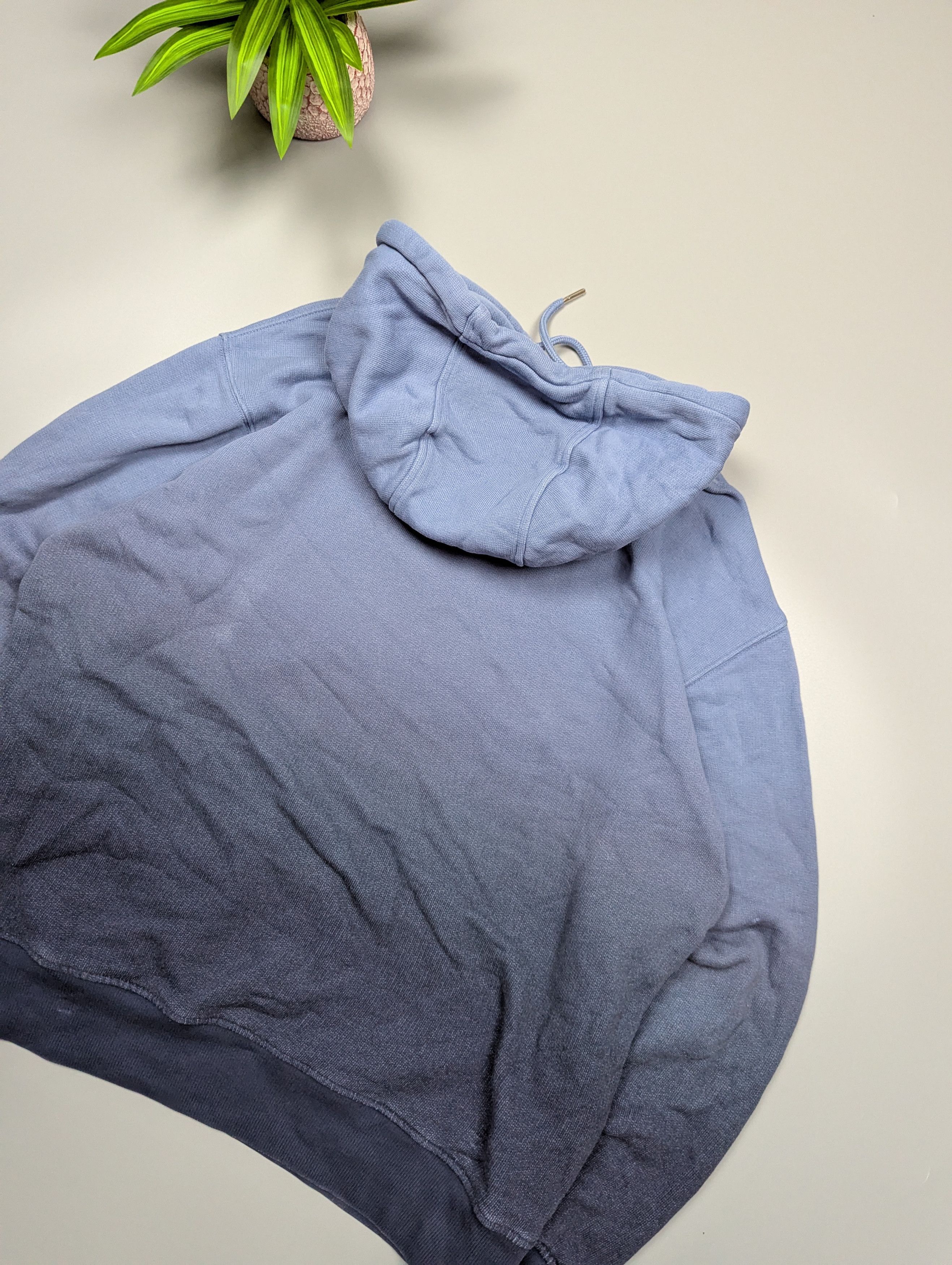 Hugo Boss Hugo Boss Men’s Gradient Dye Cotton Terry Distressed Hoodie Size US XL / EU 56 / 4 - 8 Thumbnail