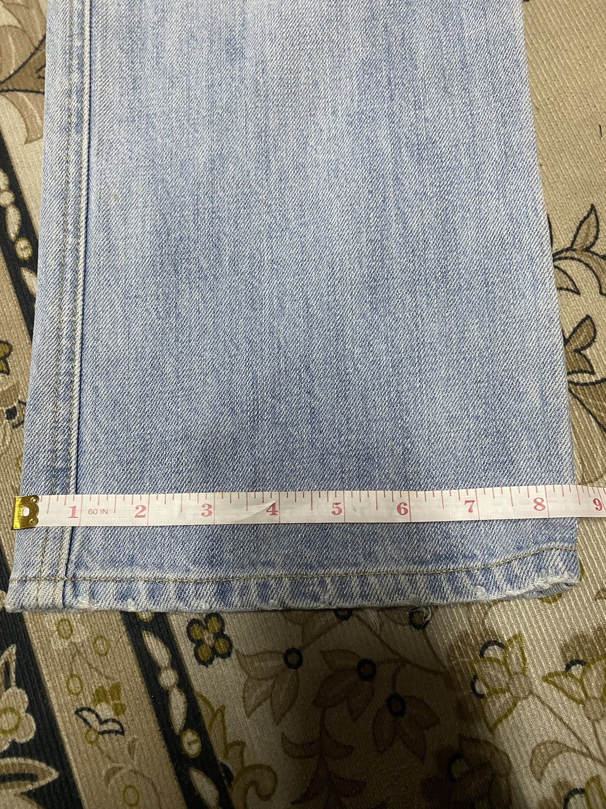 Hysteric Glamour Japanese Brand Counter Culture Faded Distressed Denim Size US 30 / EU 46 - 19 Thumbnail