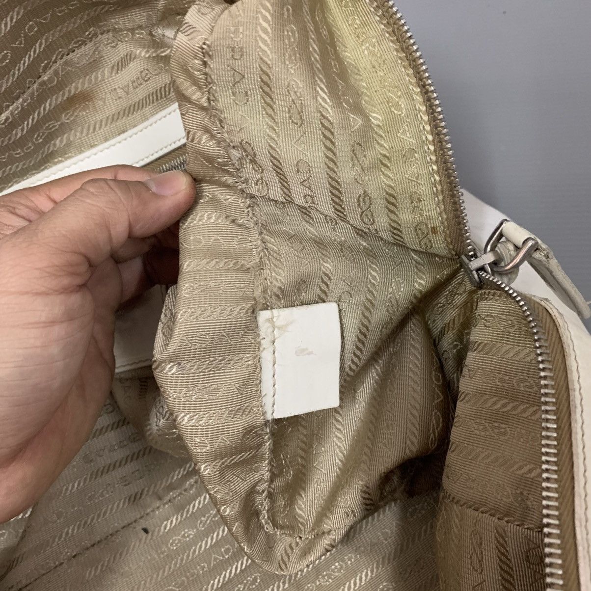 Prada Prada Canvas Shoulder Bag Size ONE SIZE - 15 Thumbnail