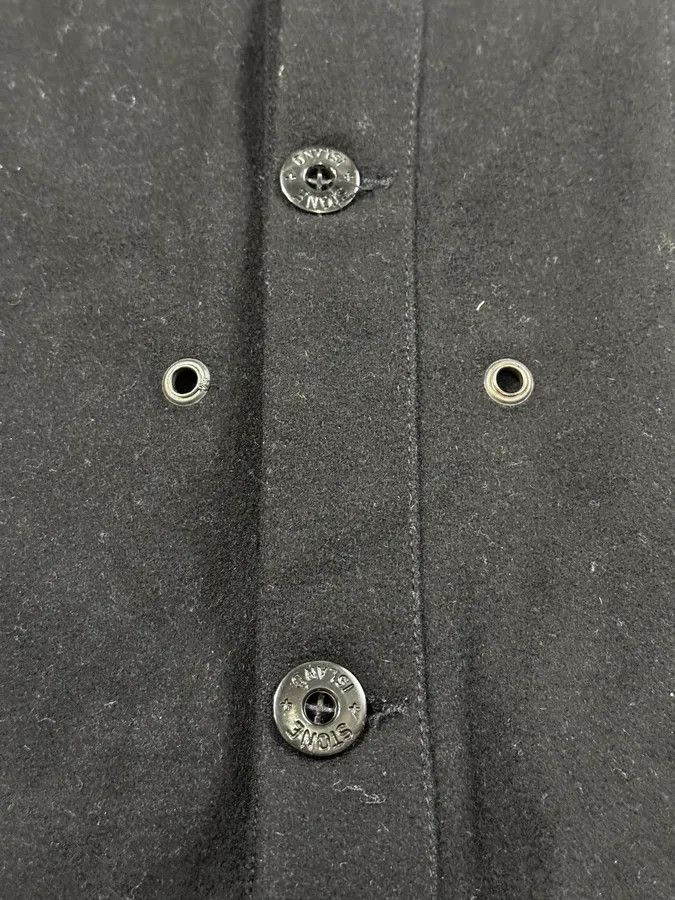Stone Island Stone Island Black Wool Sailor Bomber Jacket Size US L / EU 52-54 / 3 - 13 Thumbnail