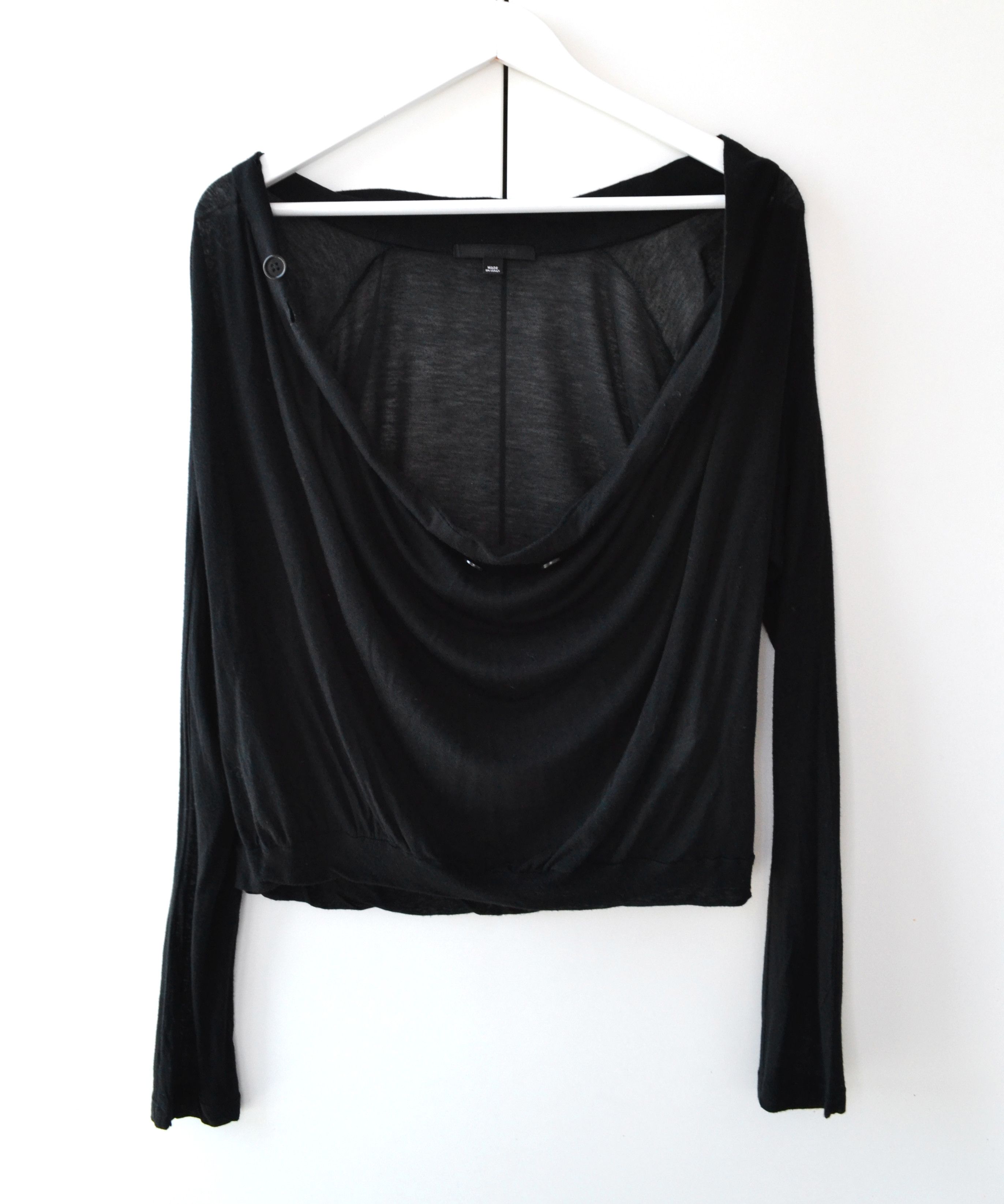 Helmut Lang Helmut Lang Sweater Black Transformer Neck 2005 Size S / US 4 / IT 40 - 8 Thumbnail
