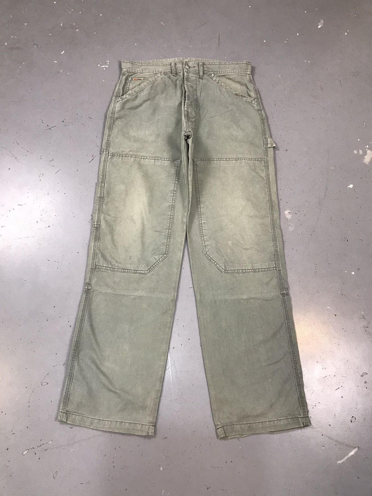 Diesel × Vintage Vintage diesel double knee denim Size US 34 / EU 50 - 1 Thumbnail