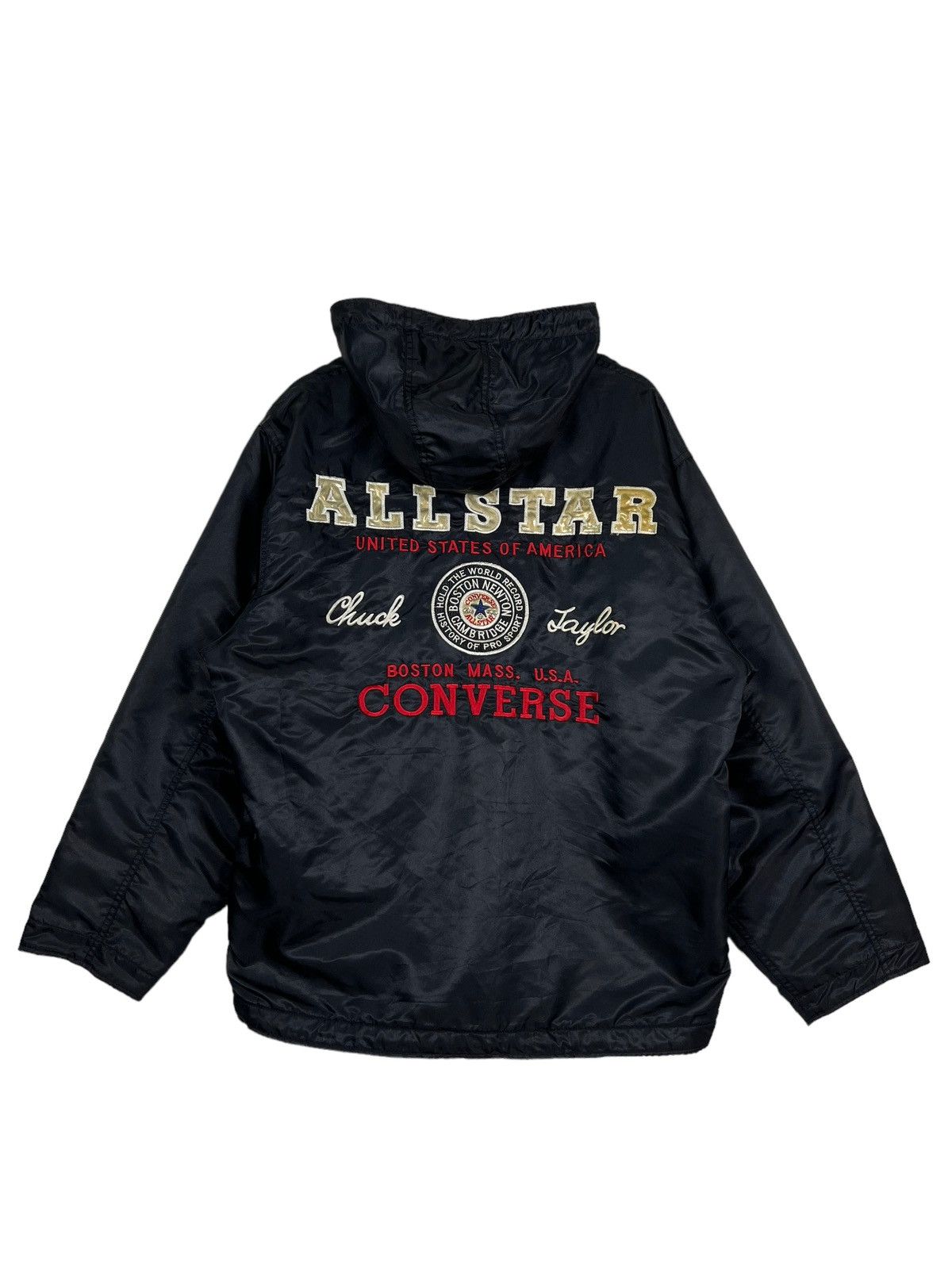 Converse 🔥 VINTAGE CONVERSE HOODIES JACKET BIG LOGO Size US L / EU 52-54 / 3 - 1 Thumbnail