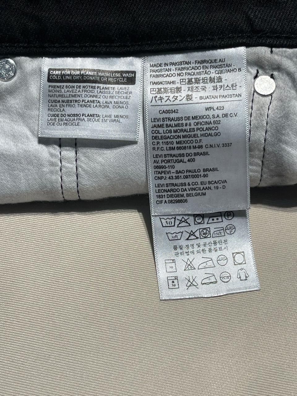 Levi's Levi's 511 Black Men's Jeans – W32 L32 Size US 32 / EU 48 - 6 Thumbnail