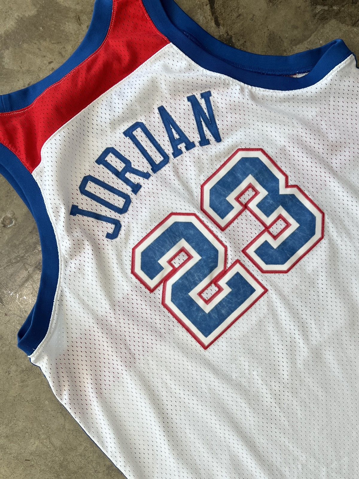NBA × Vintage Vintage Y2K Michael Jordan 23 Washington Bullets Jersey 3XL Size US XXL / EU 58 / 5 - 4 Thumbnail