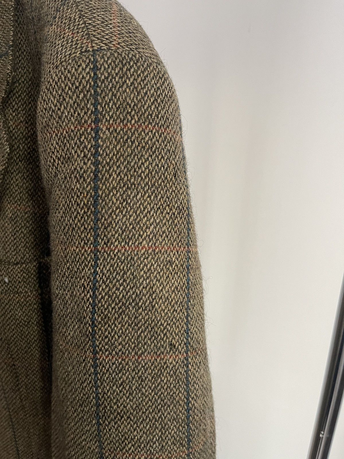Vintage 🔥Vintage DAKS tweed blazer RARE sport coat classic jacket Size 42R - 13 Thumbnail