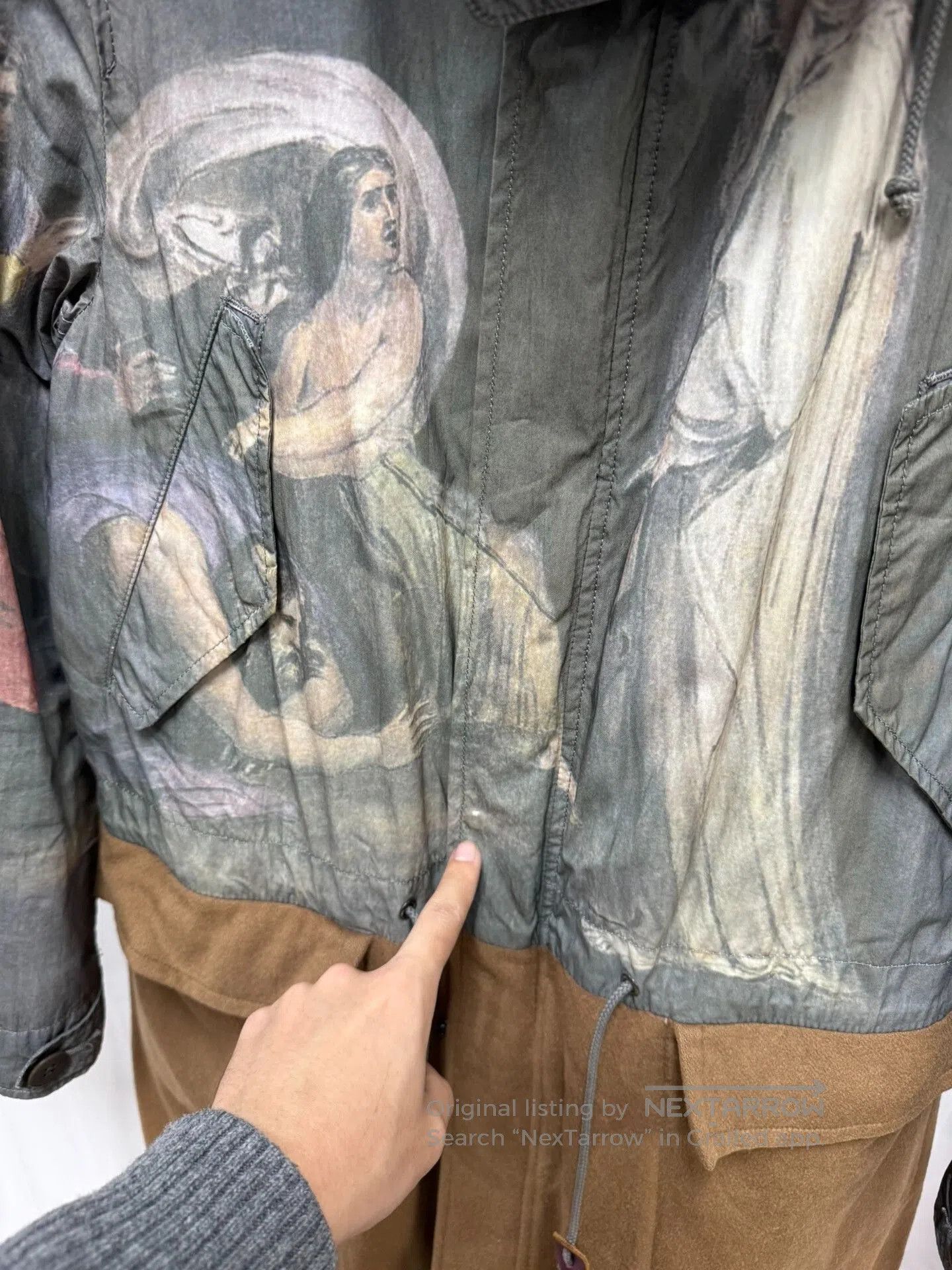 Undercover UNDERCOVER Artful Coat with Removable Lining. Size US M / EU 48-50 / 2 - 3 Thumbnail
