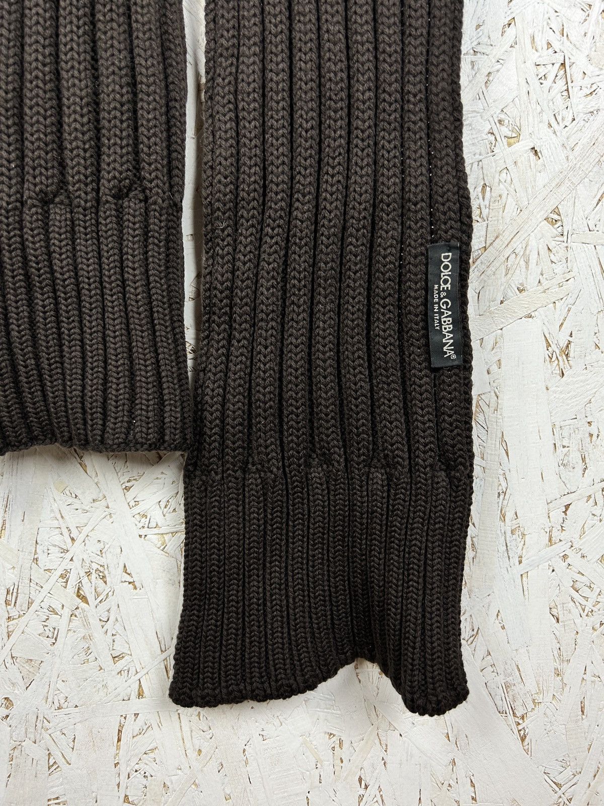 Dolce & Gabbana Dolce & Gabbana Long Acrylic Knitted Scarf Size ONE SIZE - 1 Thumbnail