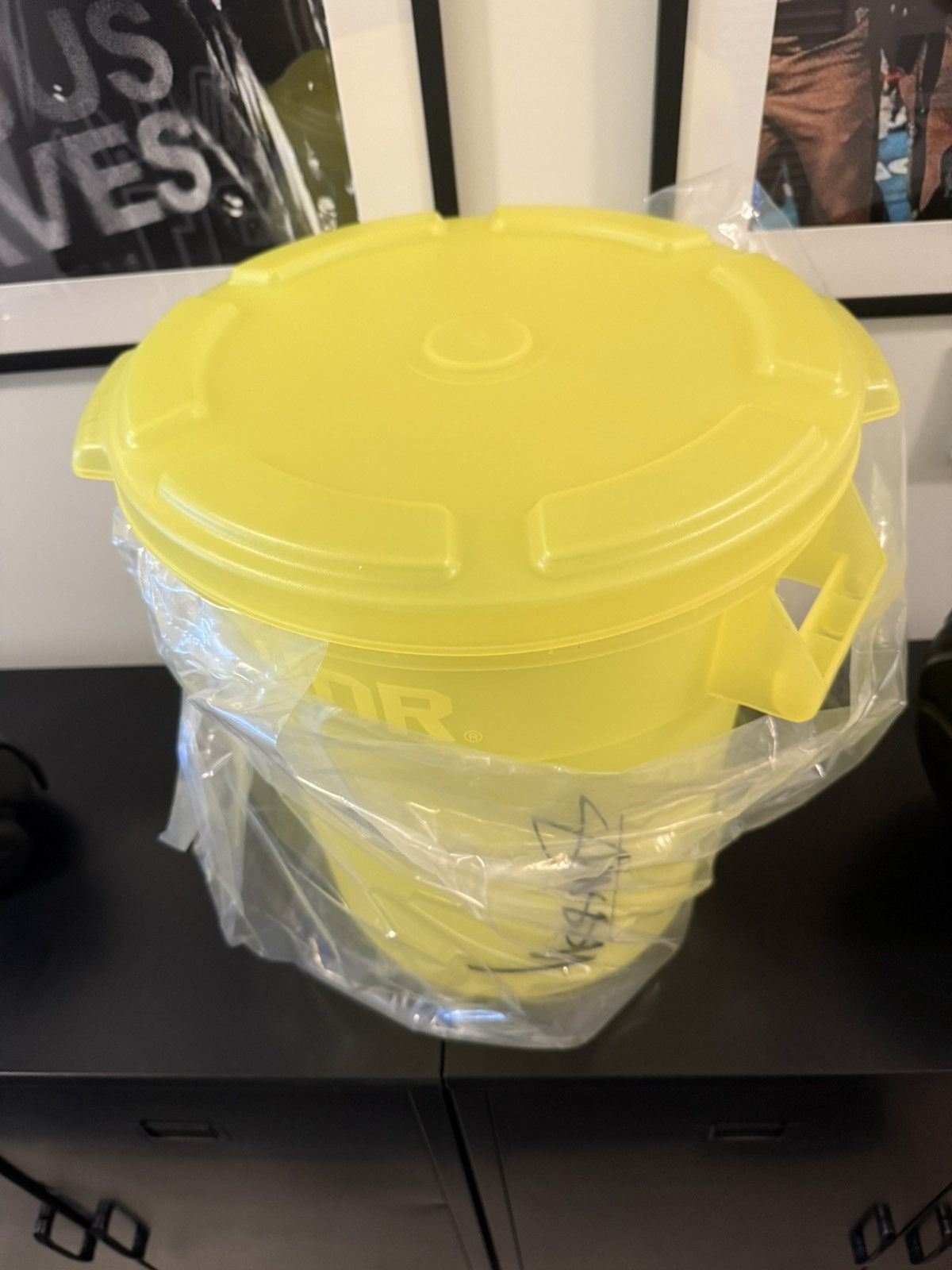 Stüssy x Thor Round Storage Bin 23L – Yellow (Sold Out)