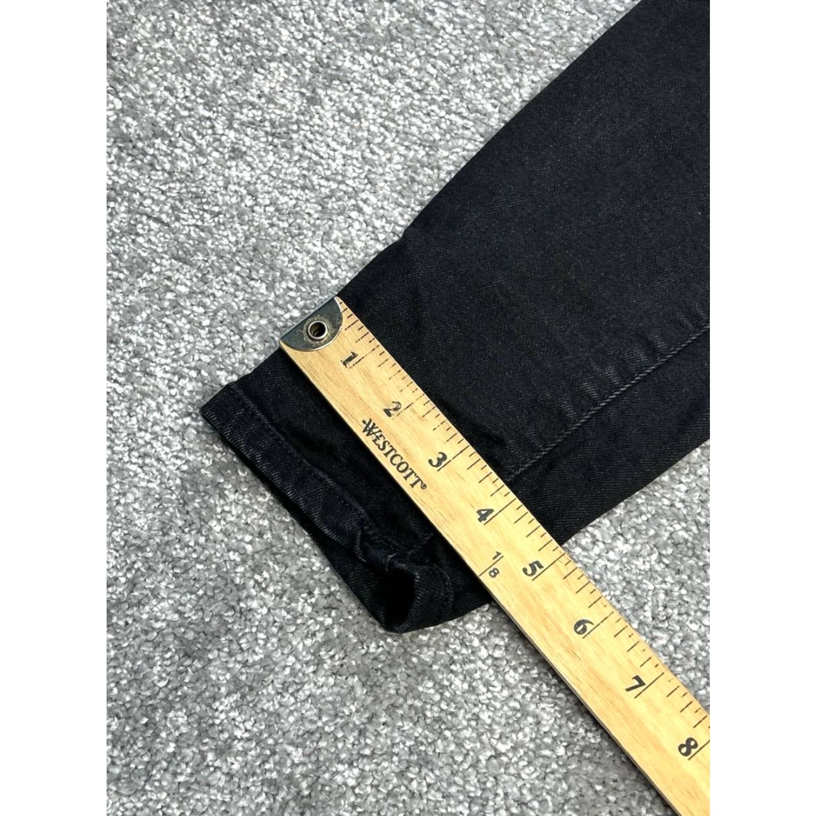 Everlane Everlane The Way High Jeans Women 28 Black Denim Cotton Stretch Skinny Leg 26x28 Size 28" / US 6 / IT 42 - 6 Thumbnail