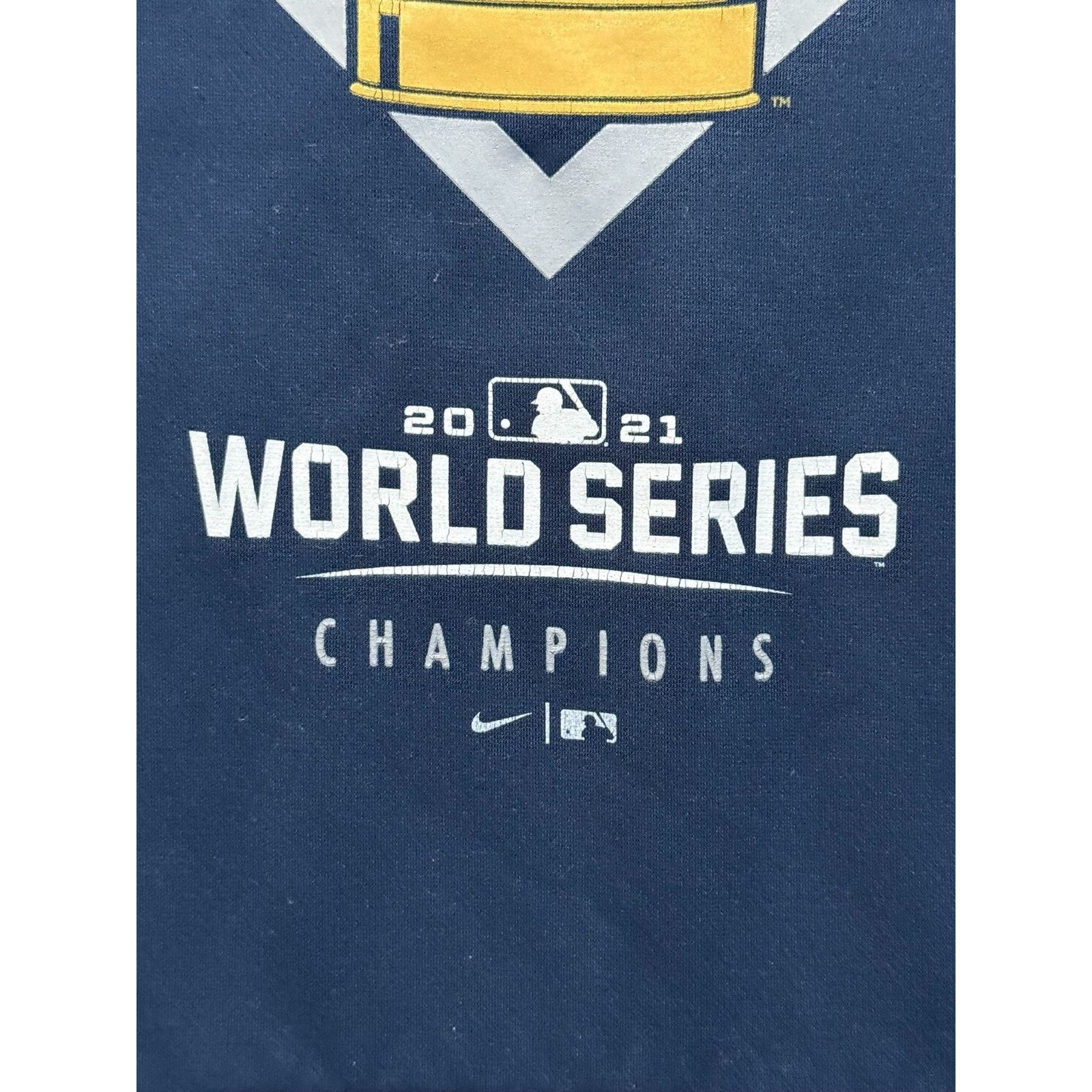 Nike Atlanta Braves Nike 2021 World Series Champions Hoodie Size US S / EU 44-46 / 1 - 6 Thumbnail