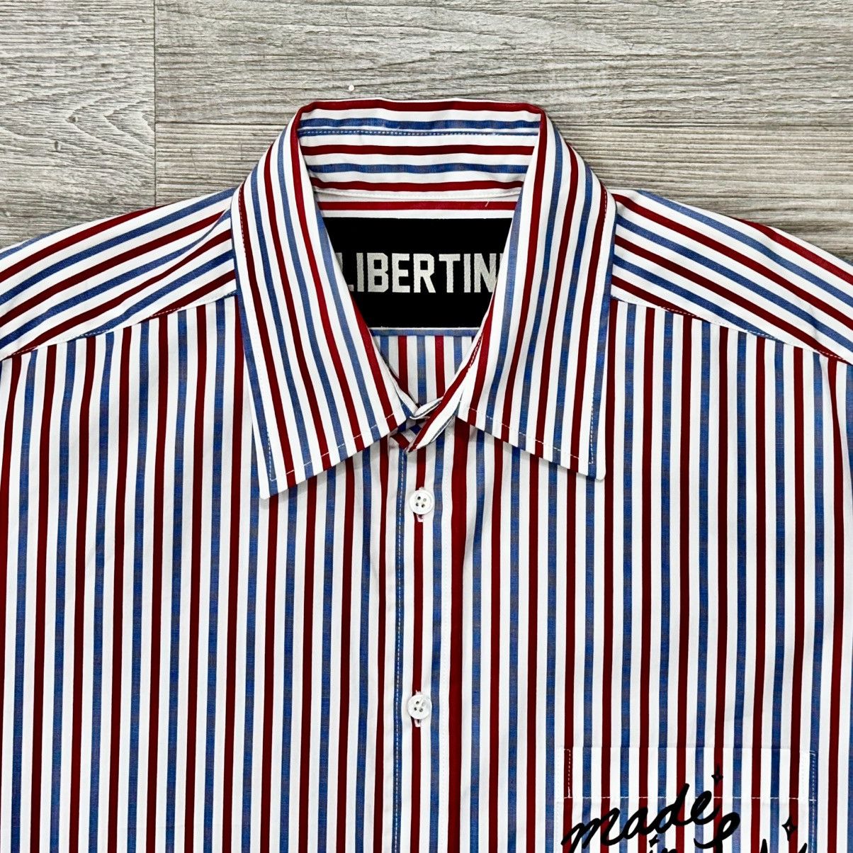 Libertine NEW LIBERTINE RED WHITE BLUE STRIPED MADE IN LA OVERSIZED S Size US S / EU 44-46 / 1 - 3 Thumbnail