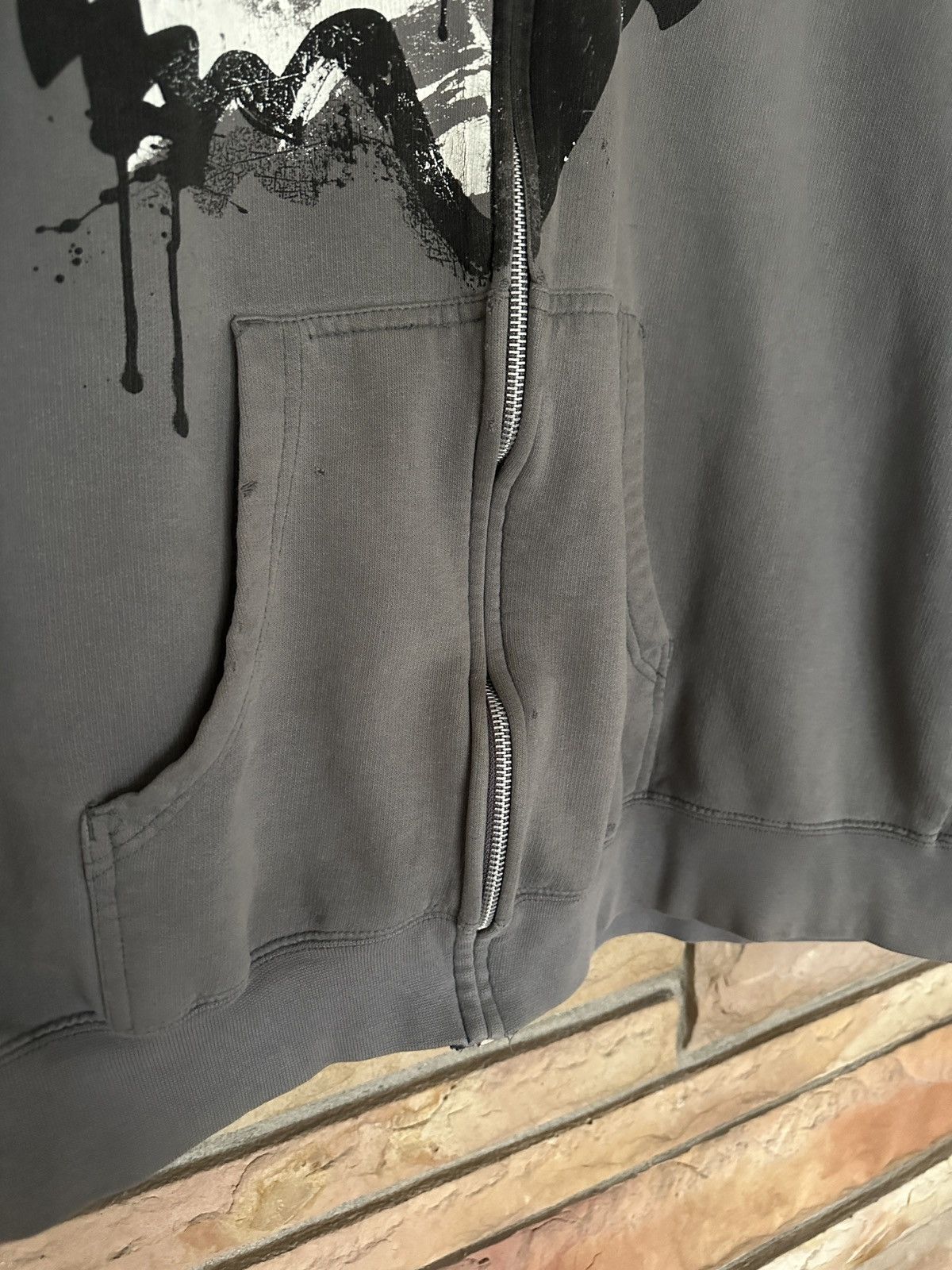 Fox Racing × Vintage Vintage Y2K Fox Zip Up Graphic Hooded Sweatshirt Size US XL / EU 56 / 4 - 6 Thumbnail