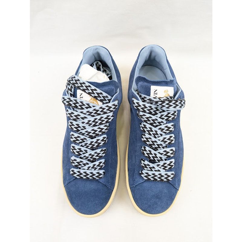 Lanvin o1rshd1 Curb Lite Low-Top Sneakers in Cornflower Size US 10 / EU 43 - 15 Thumbnail