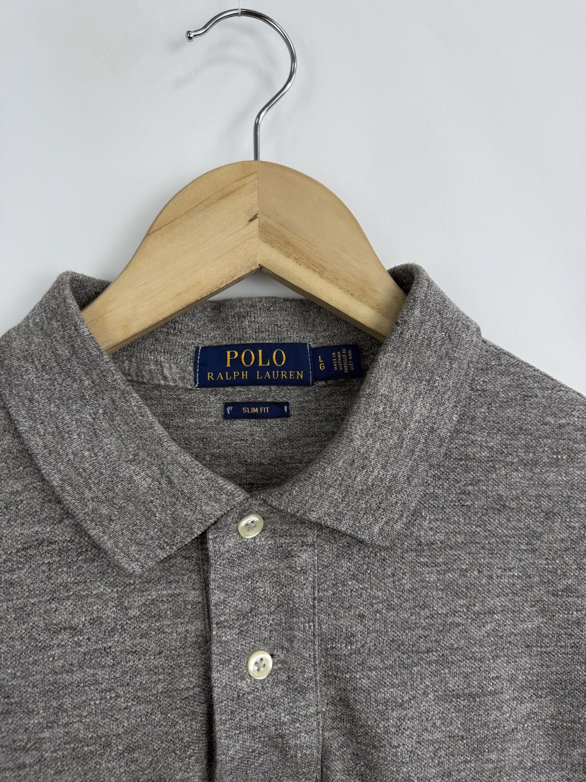 Polo Ralph Lauren 🇺🇸 Polo Ralph Lauren Slim Fit Polo T-Shirt Rare Retro Hype Size US L / EU 52-54 / 3 - 6 Thumbnail
