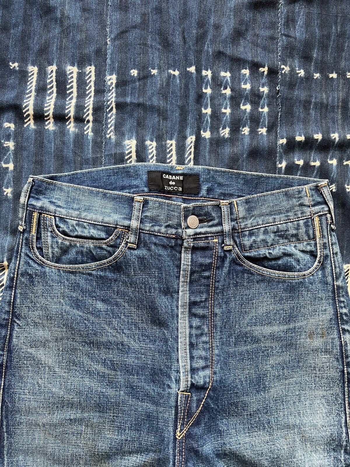 Issey Miyake Zucca by Issey Miyake Archive Selvedge Denim Jeans Size US 32 / EU 48 - 3 Thumbnail