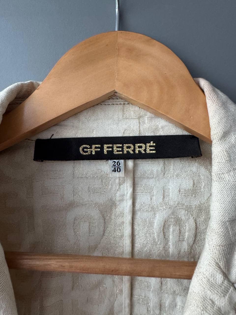 GF Ferre Vintage 90s GIANFRANCO FERRE Monogram Japanese Retro Y2K Size M / US 6-8 / IT 42-44 - 3 Thumbnail