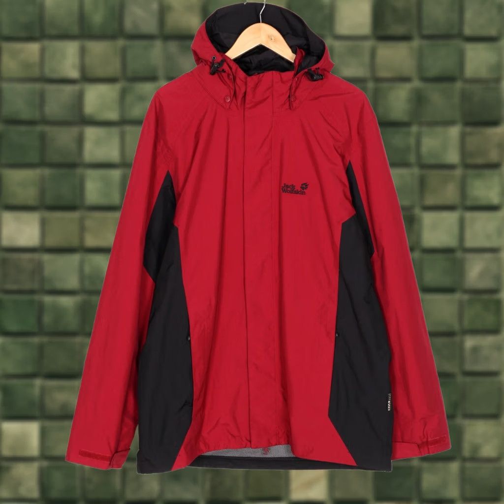 Jack Wolfskin Jack Wolfskin Vintage Burgundy Canvas Jacket - Medium XL Size US XL / EU 56 / 4 - 1 Thumbnail
