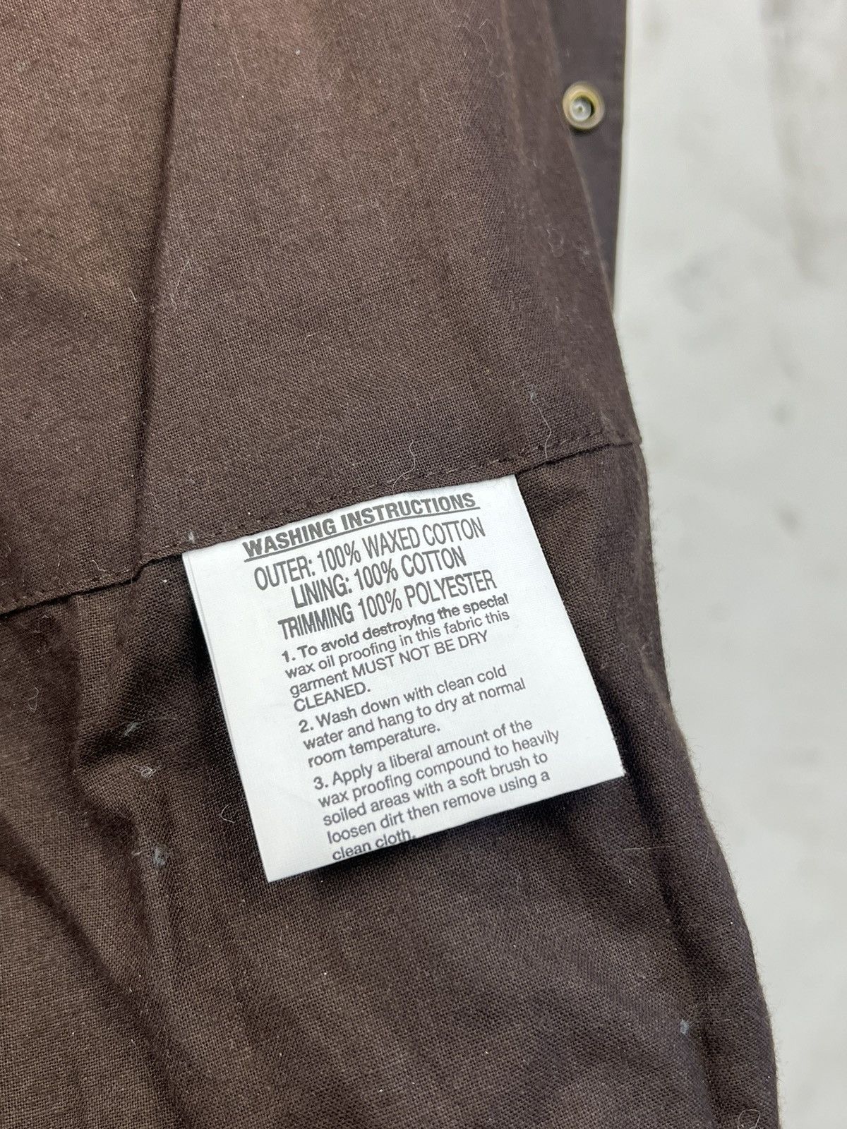 Vintage Vintage Ben Nevis Waxed Jacket Long Coat Size L - XL Size US L / EU 52-54 / 3 - 12 Thumbnail
