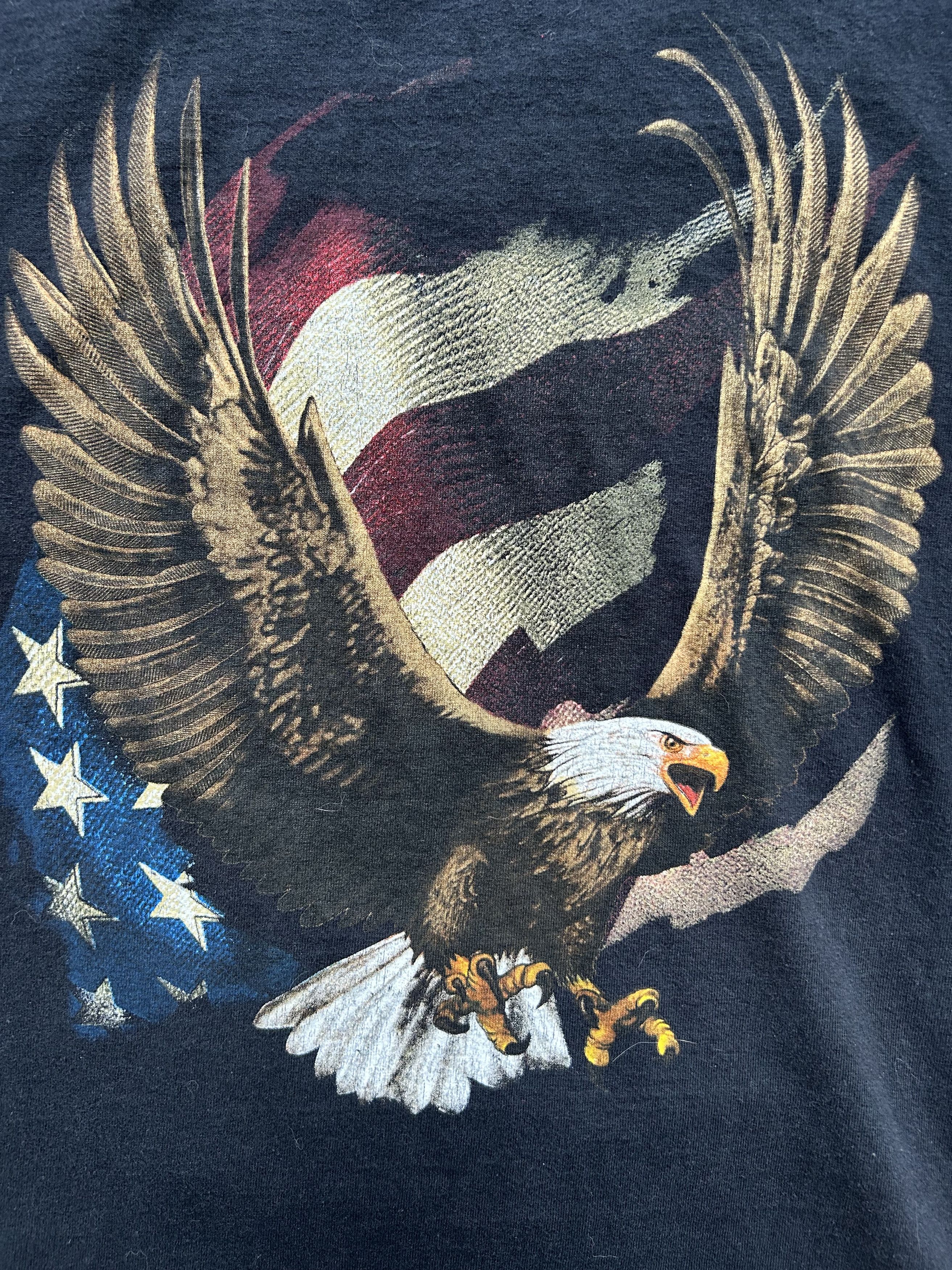 Vintage Eagle Graphic Tee Size US XXL / EU 58 / 5 - 3 Thumbnail