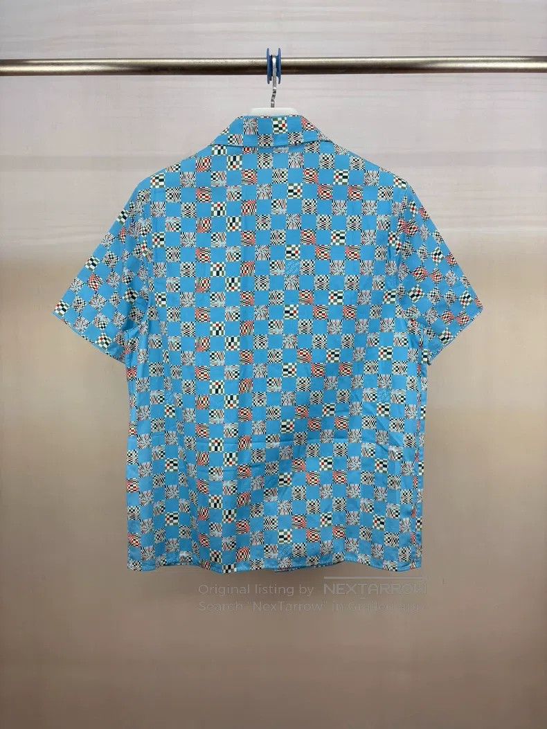 Louis Vuitton Louis Vuitton Checkerboard checkerboard blue short-sleeved Size US S / EU 44-46 / 1 - 2 Thumbnail