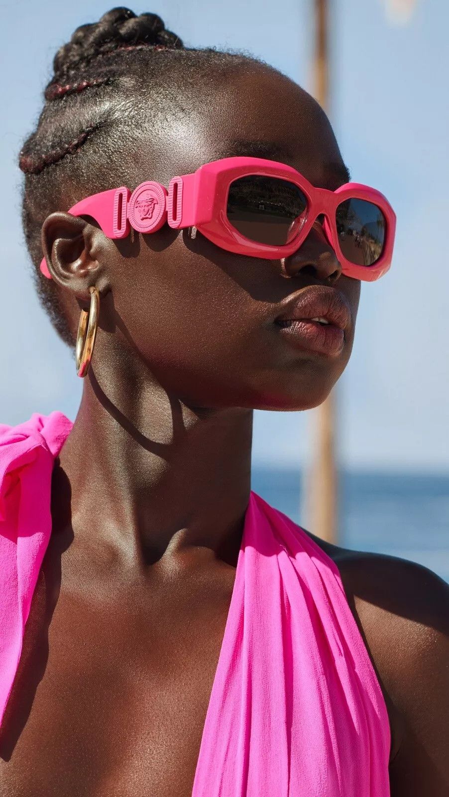 Versace NEW VERSACE VE4425U-536787 Fuxia Size ONE SIZE - 2 Thumbnail