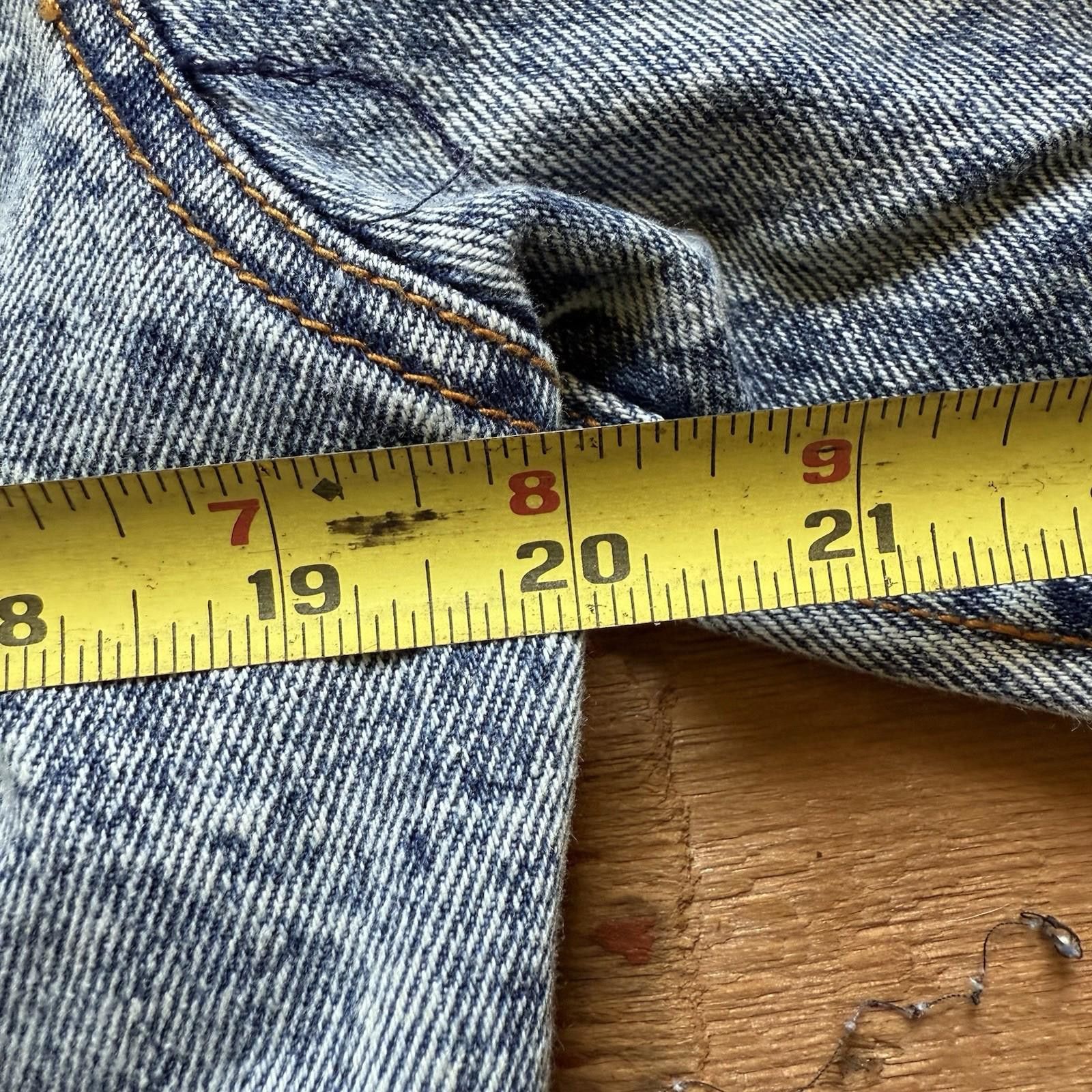 Cortina Vintage Acid Wash Distressed Denim Jean Jacket Coat Cortina Size US S / EU 44-46 / 1 - 5 Thumbnail