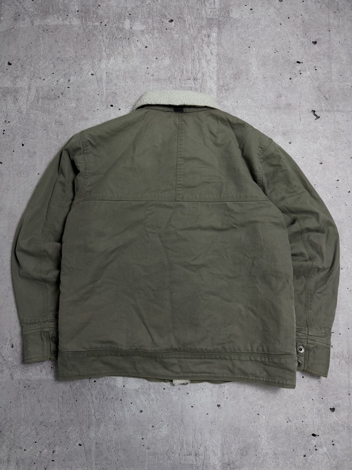 Nike ACG Vintage Nike Acg Khaki Sherpa Jacket Size US XL / EU 56 / 4 - 13 Thumbnail
