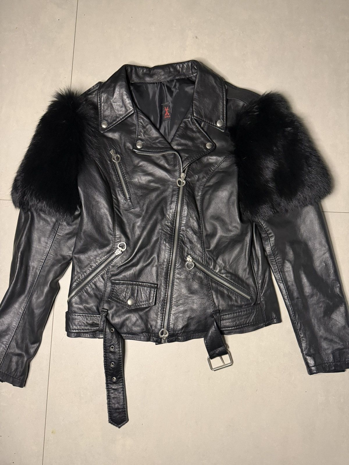 Other Italian Real Leather Jacket — Size L Size L / US 10 / IT 46 - 1 Thumbnail