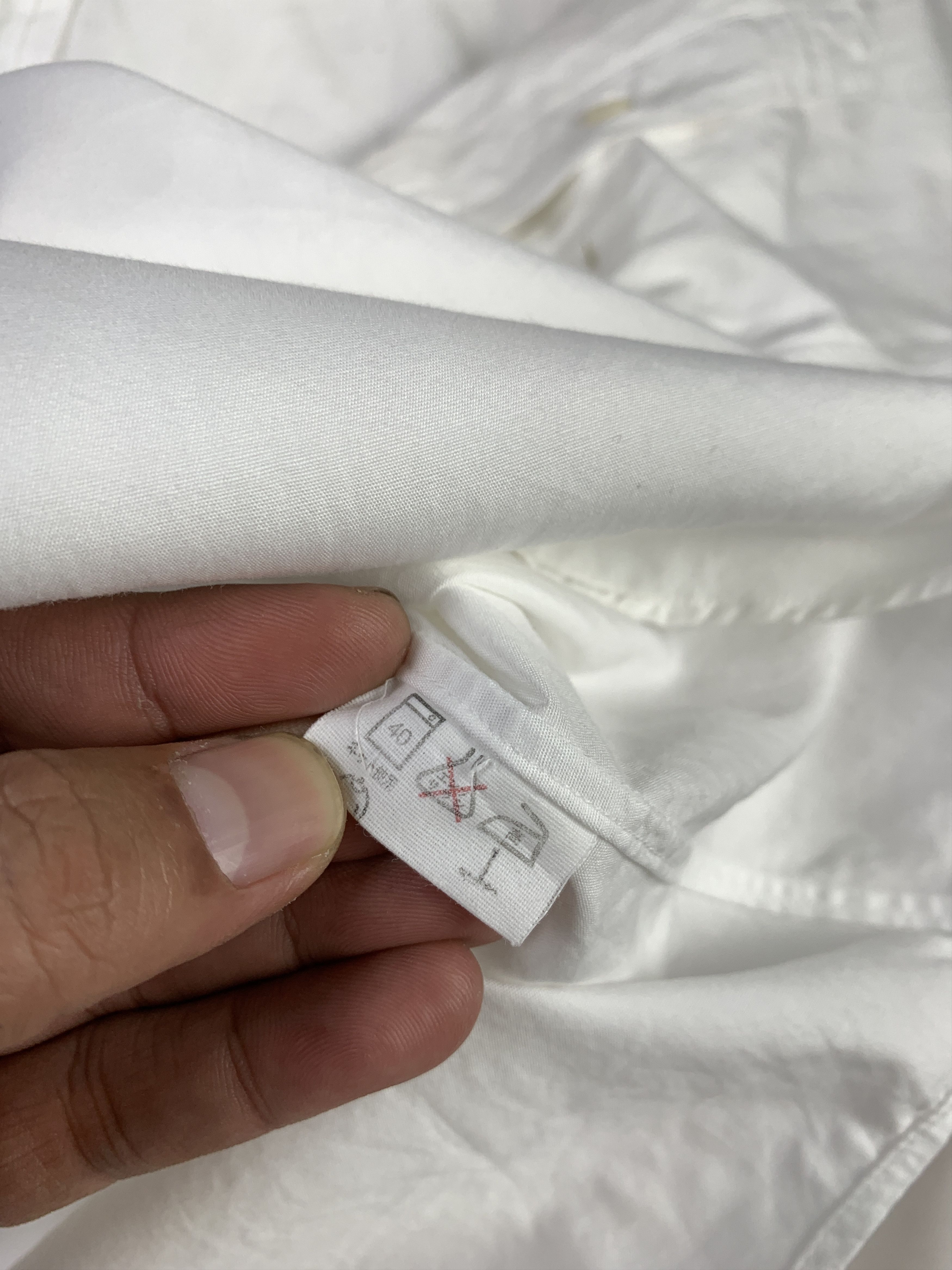 Japanese Brand Social White Formal Suit Shirt (L) Size US L / EU 52-54 / 3 - 8 Thumbnail