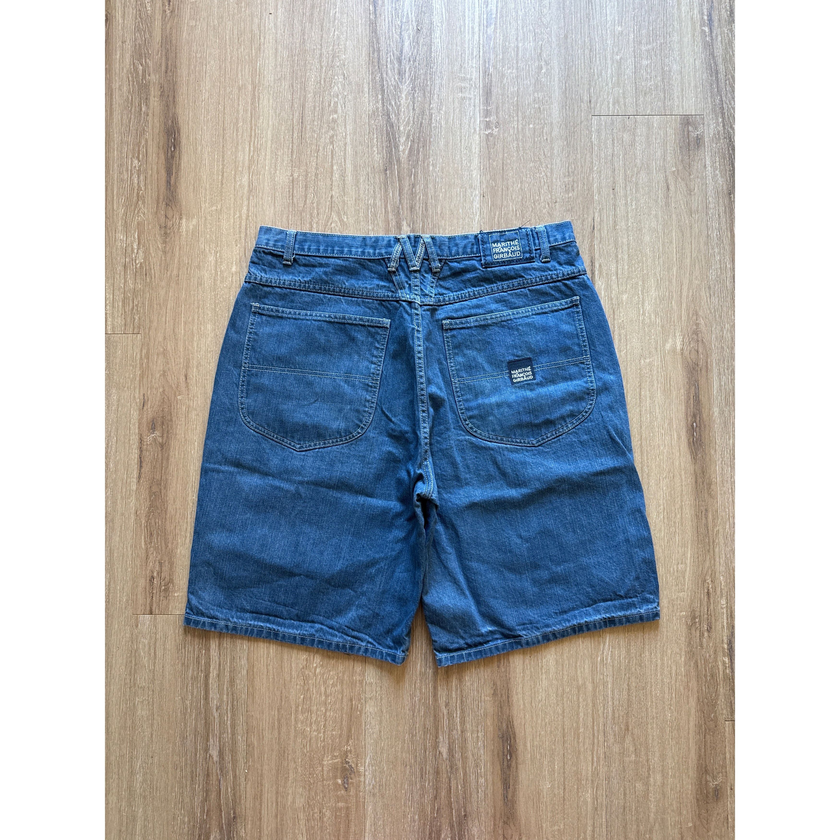 Marithe + Francois Girbaud Vintage Marithe Francois Girbuad Denim Shorts Size US 40 / EU 56 - 1 Thumbnail
