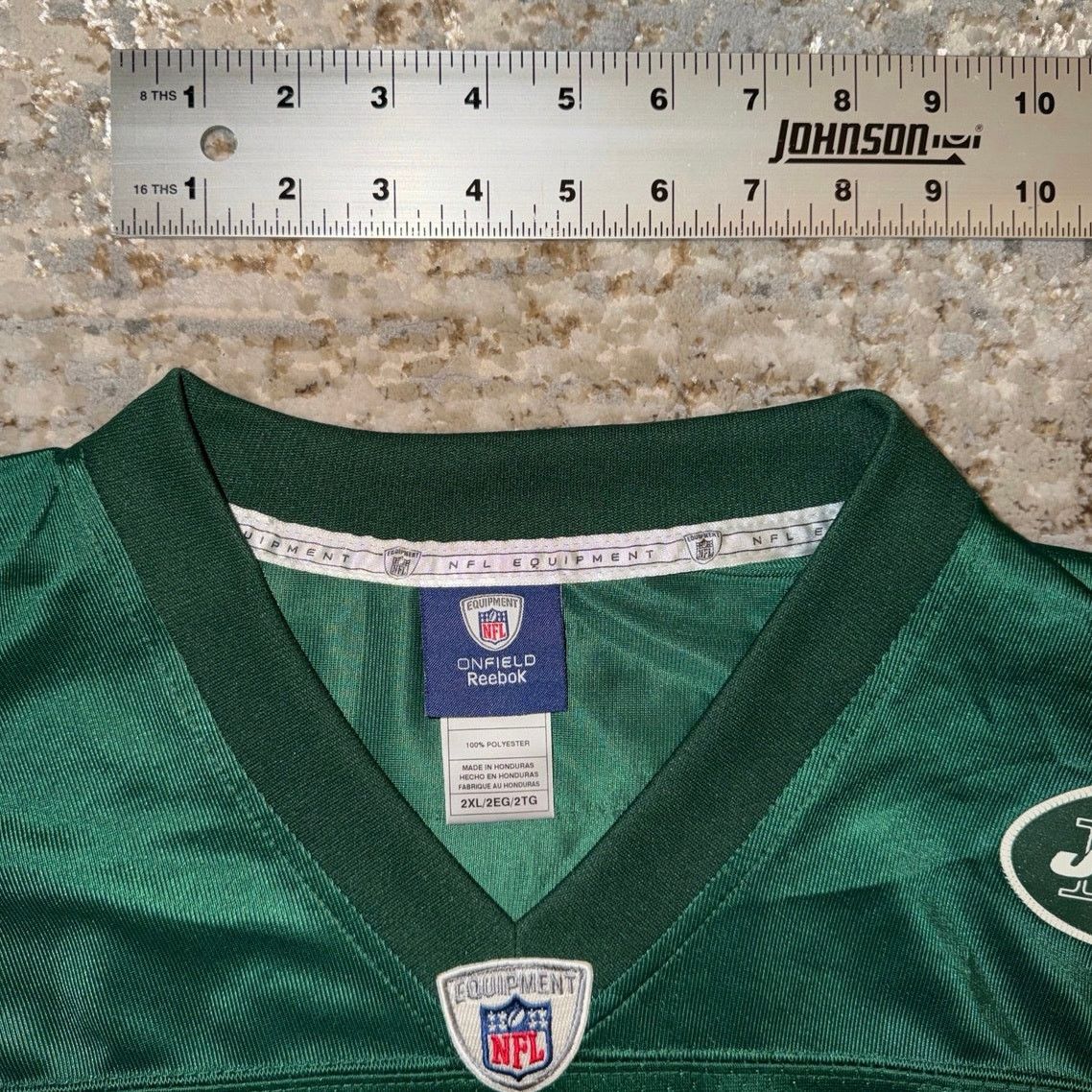 Reebok Reebok New York Jets Brett Favre NFL Jersey Size Mens XXL Size XXL / US 16-18 / IT 52-54 - 6 Thumbnail