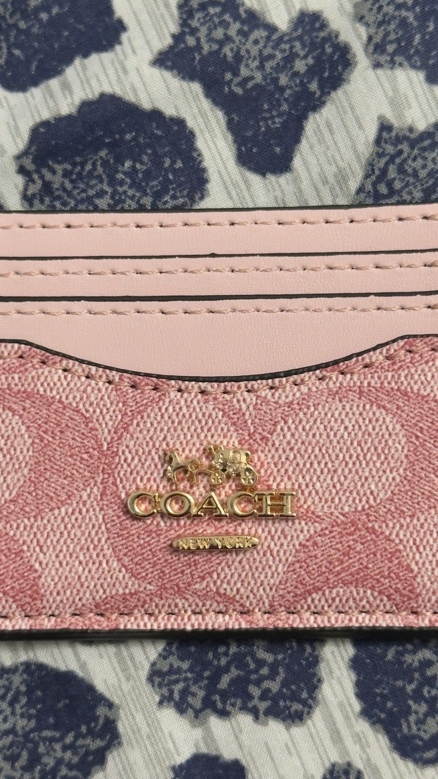 Coach Coach pink card holder Size ONE SIZE - 2 Thumbnail
