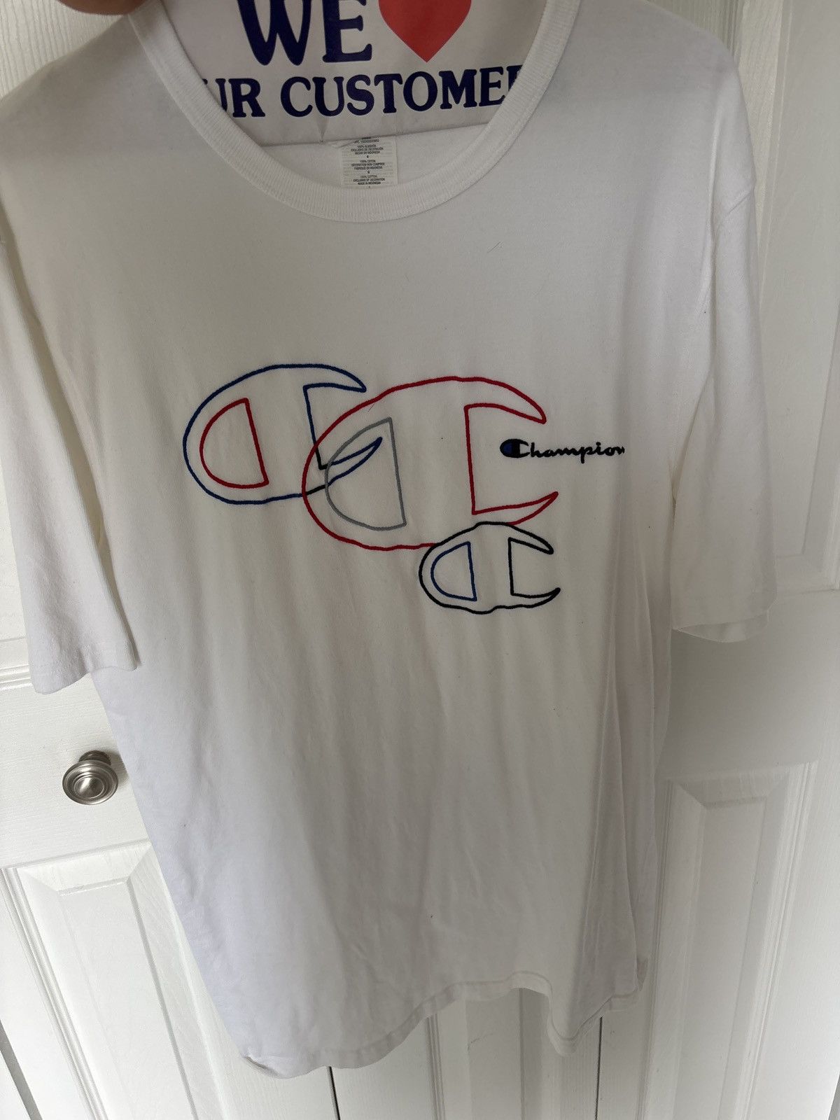 Champion Mens Champion Tee Size US L / EU 52-54 / 3 - 1 Thumbnail