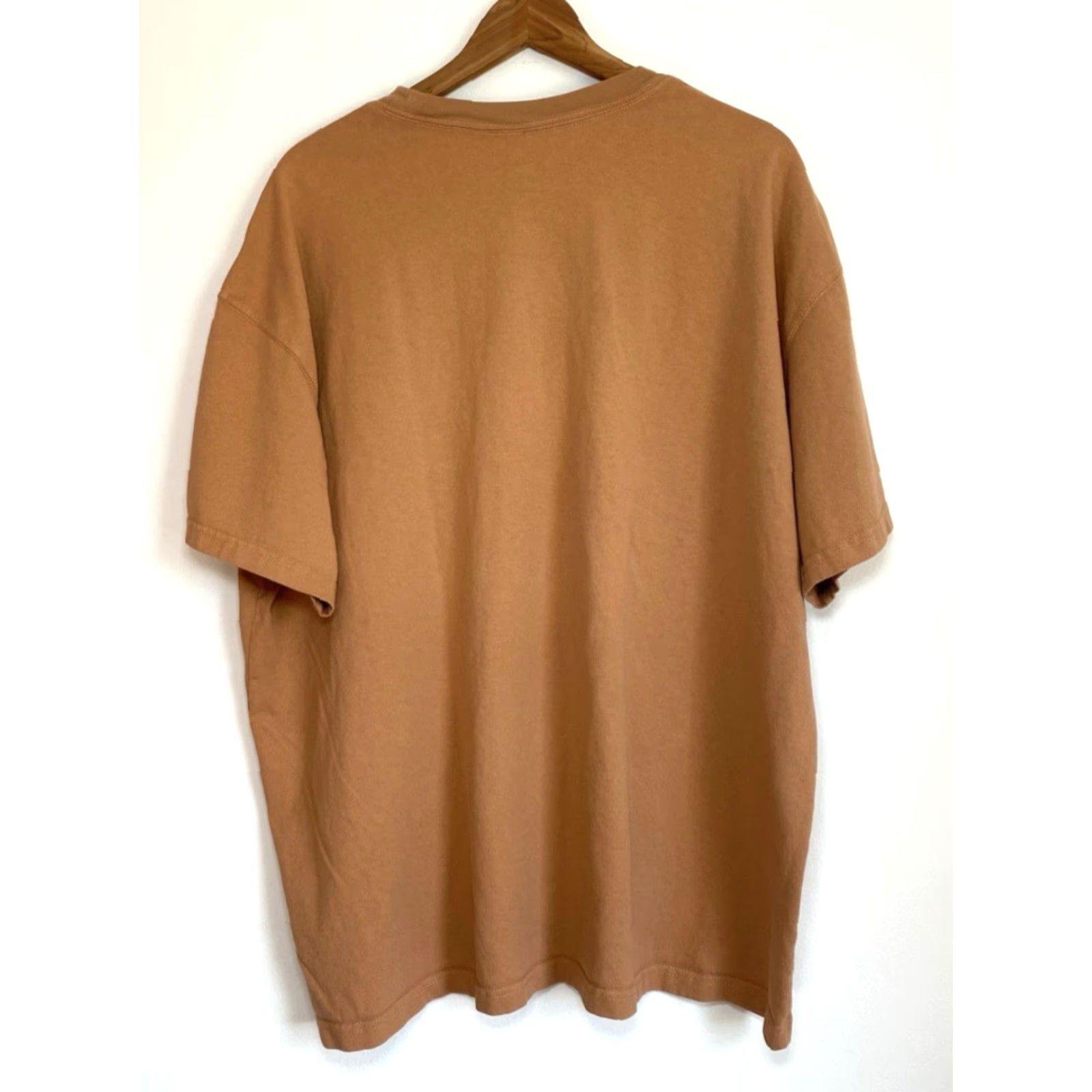 Nike Nike Sportswear Max90 T-Shirt Mens 2XL Amber Brown Crew Neck Short Sleeve Logo 100% Cotton Relaxed Fit Vintage Object? Size US XXL / EU 58 / 5 - 4 Thumbnail